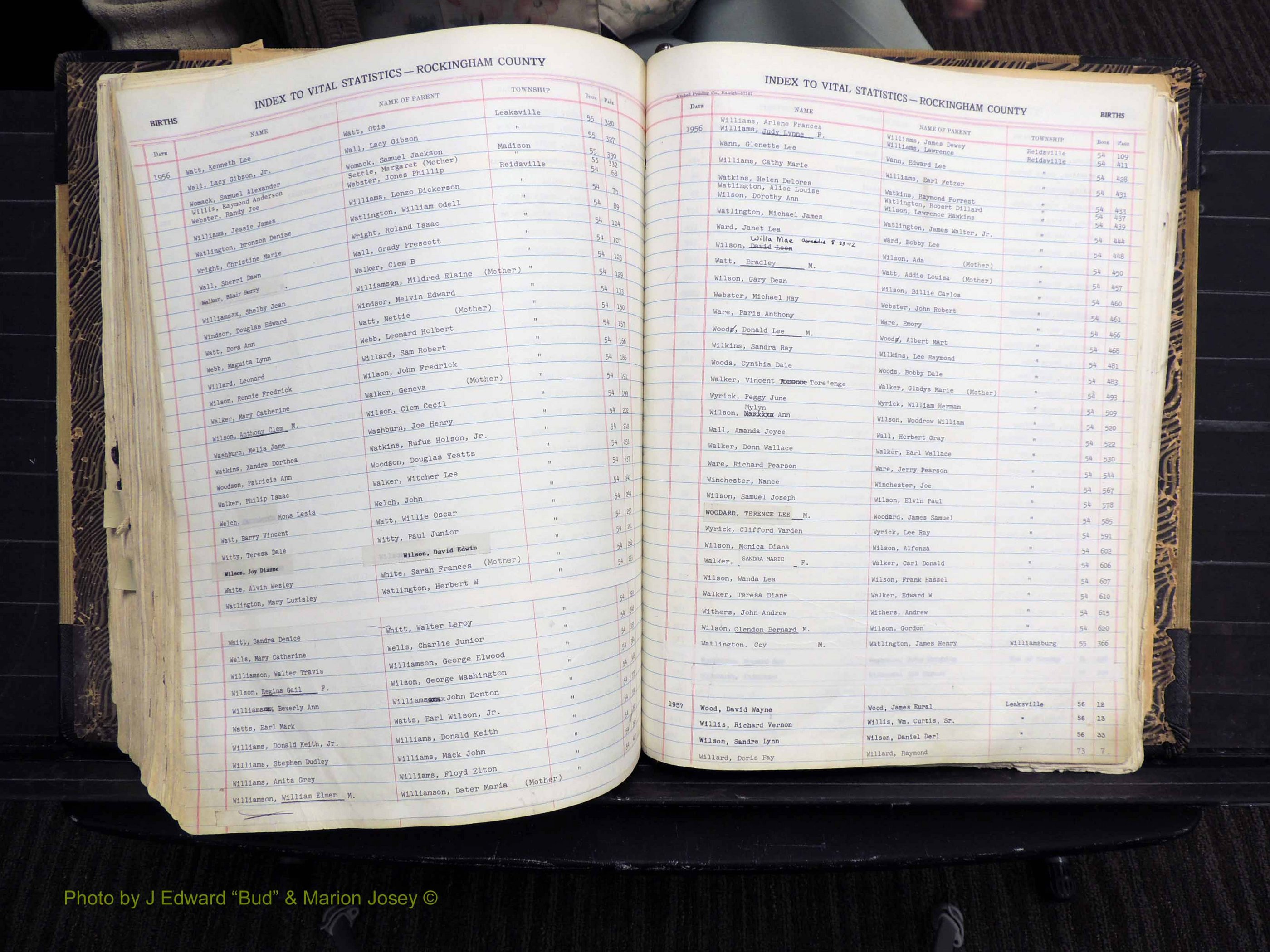 Rockingham Co, NC, Births, Mc-Z, 1949-1967 (303).JPG
