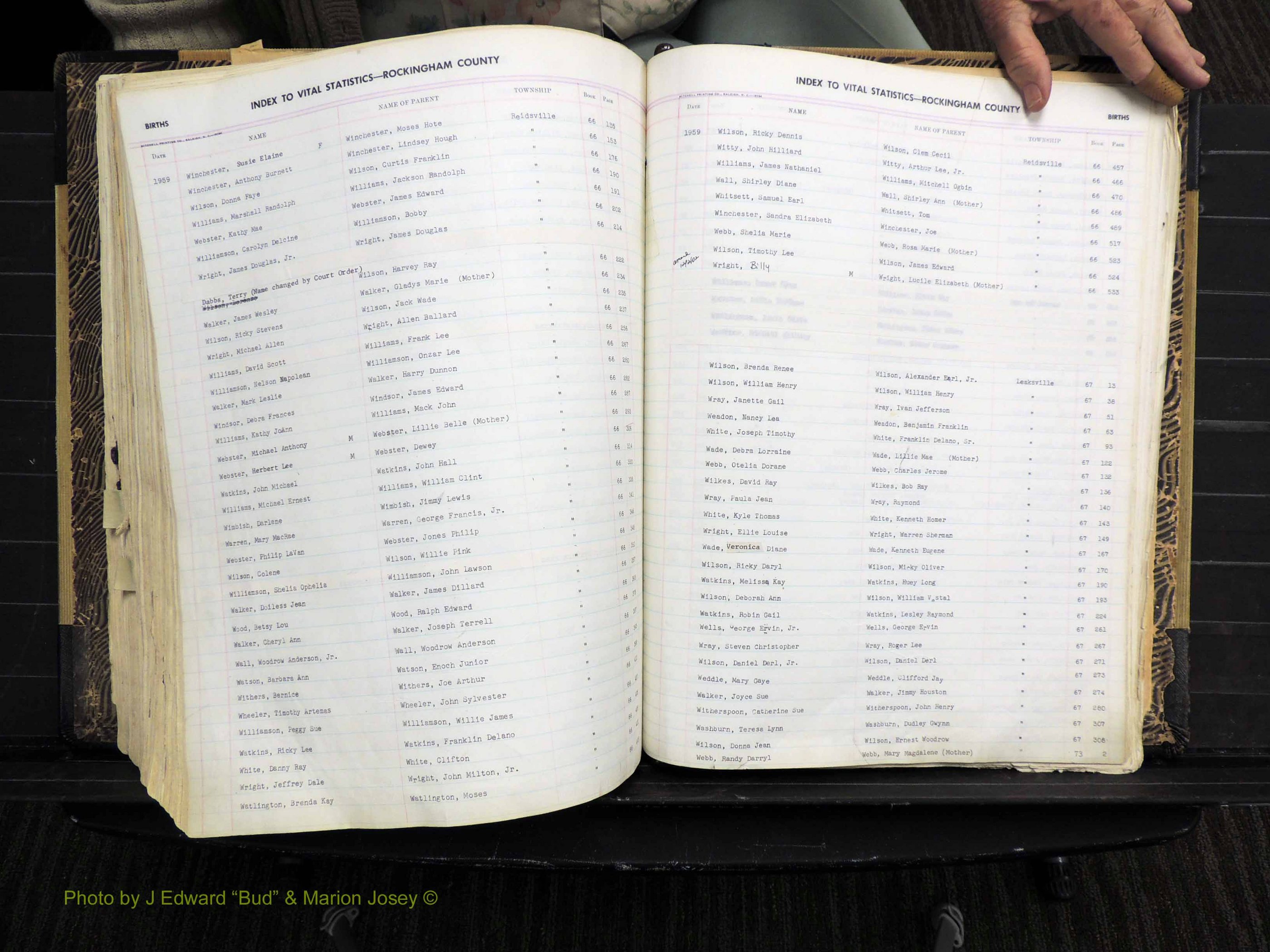 Rockingham Co, NC, Births, Mc-Z, 1949-1967 (308).JPG