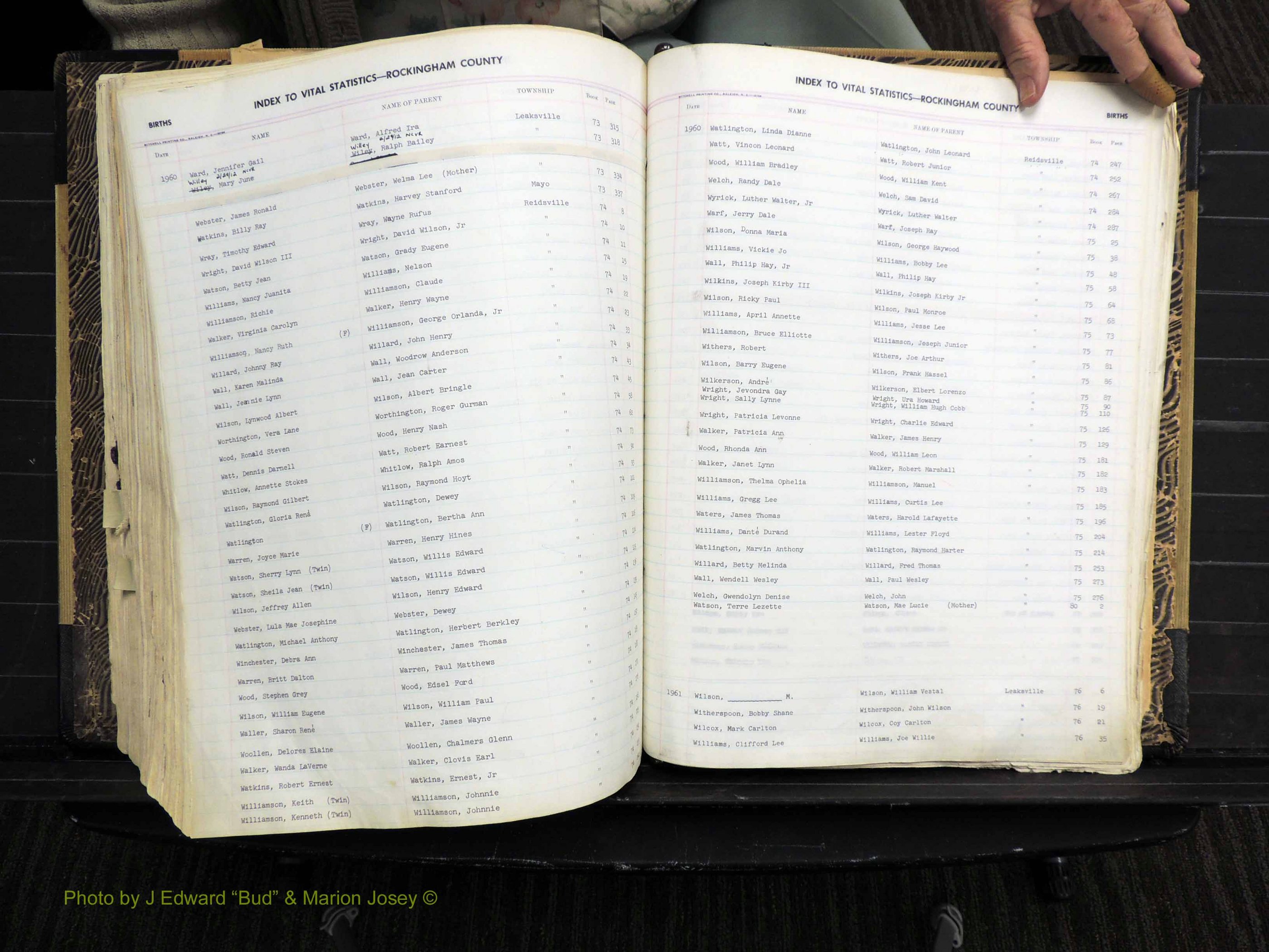 Rockingham Co, NC, Births, Mc-Z, 1949-1967 (311).JPG