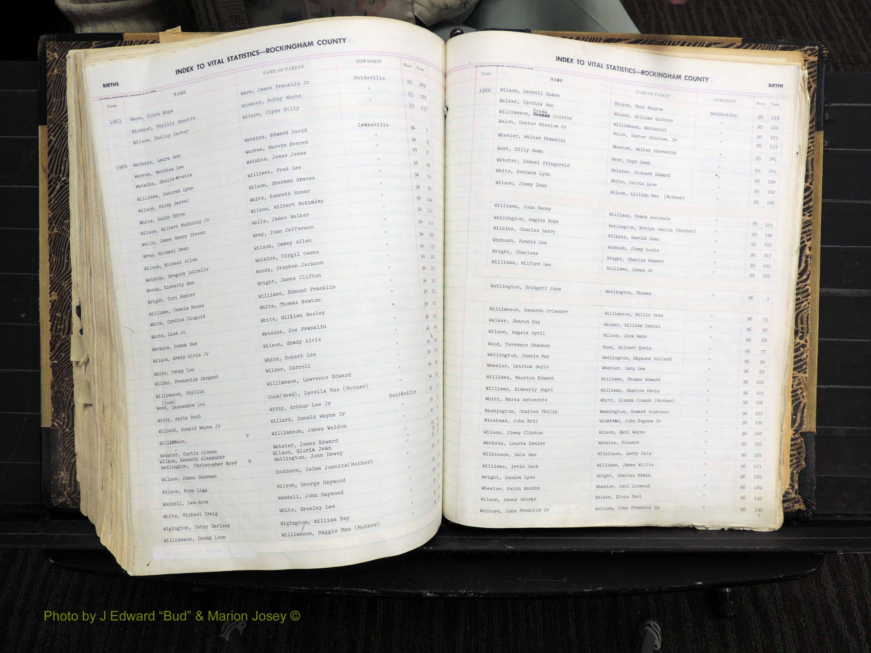 Rockingham Co, NC, Births, Mc-Z, 1949-1967 (318).JPG