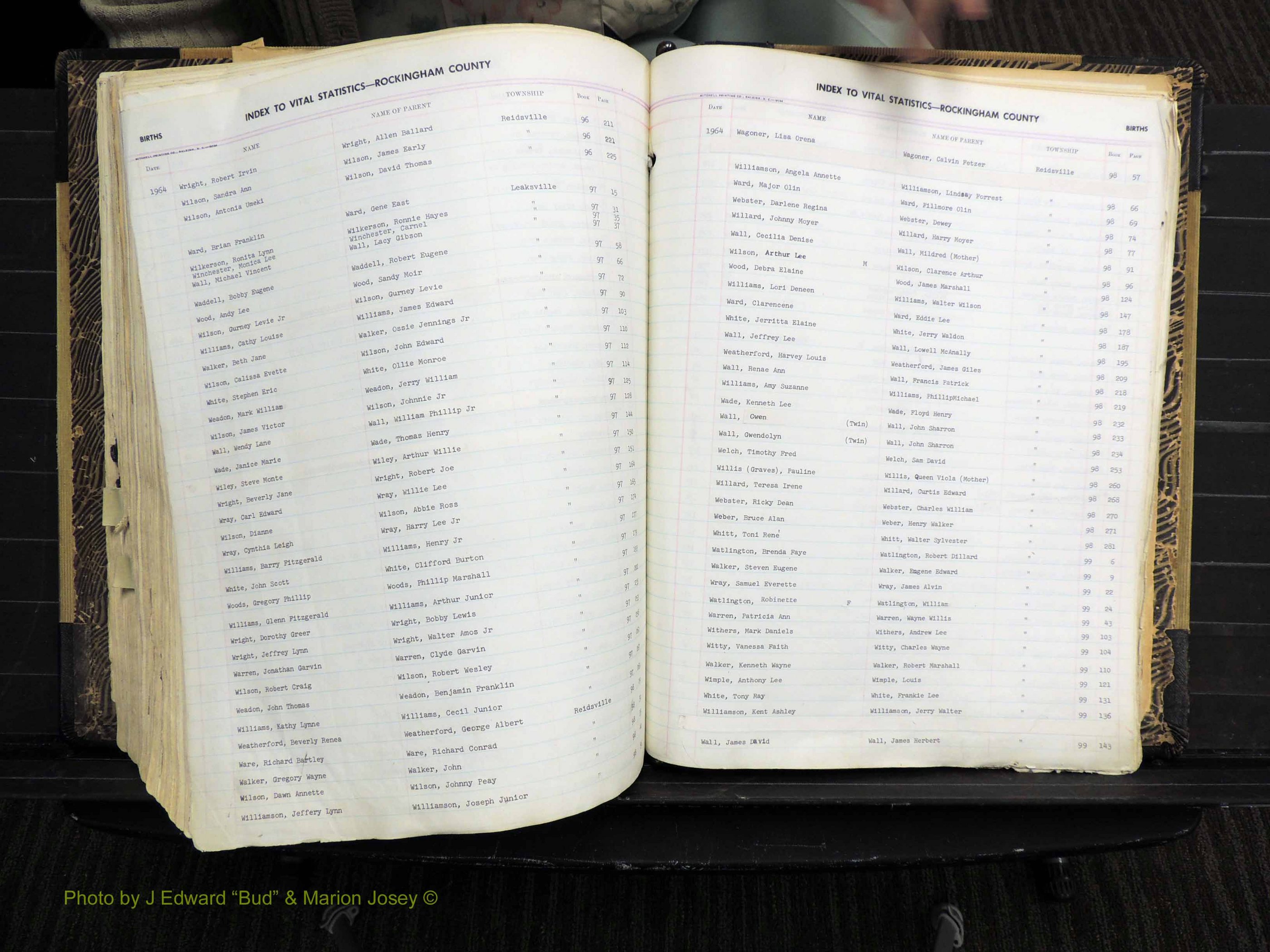 Rockingham Co, NC, Births, Mc-Z, 1949-1967 (319).JPG
