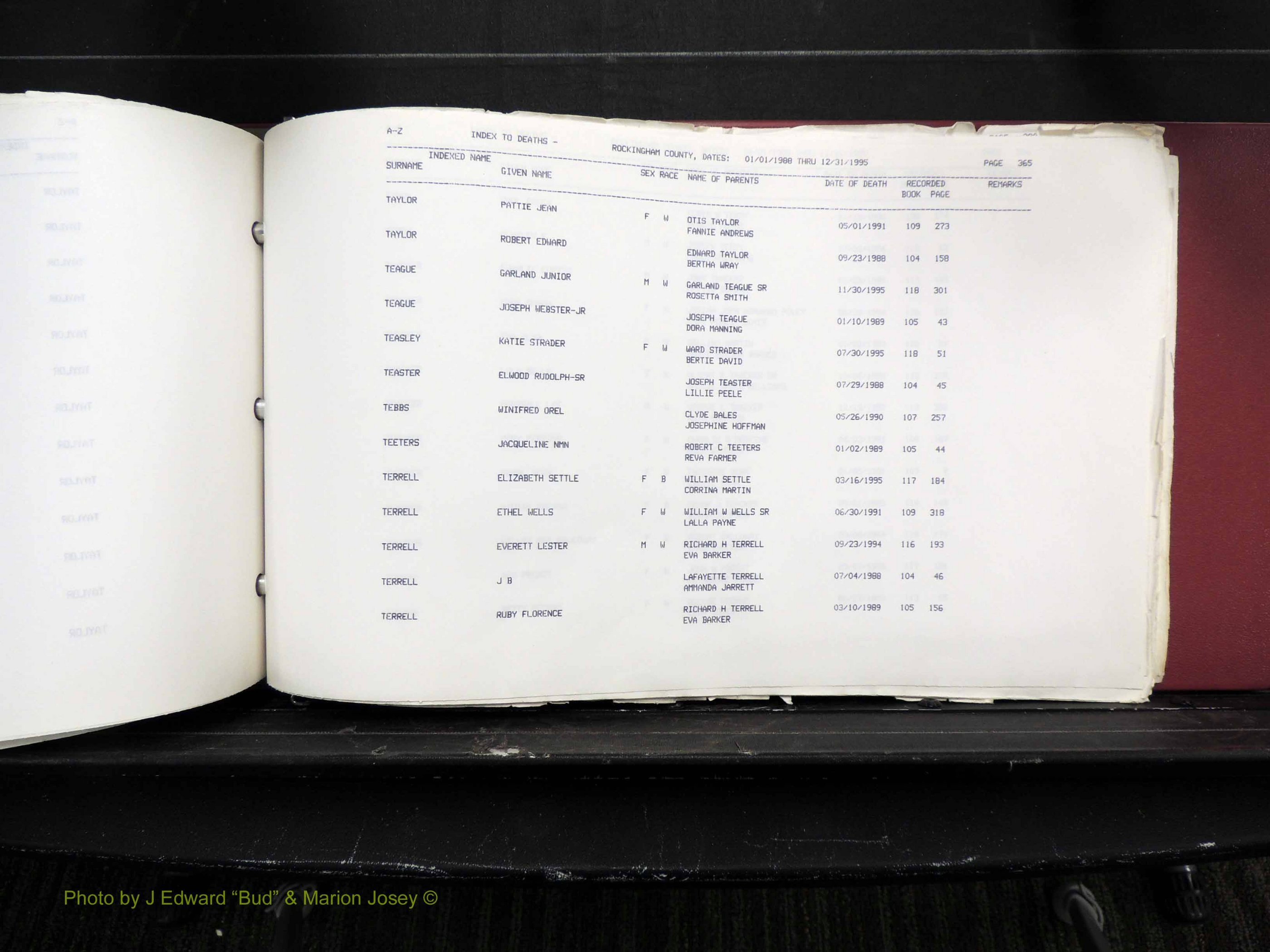 Rockingham Co, NC, Marriages, Births & Deaths 10429.JPG