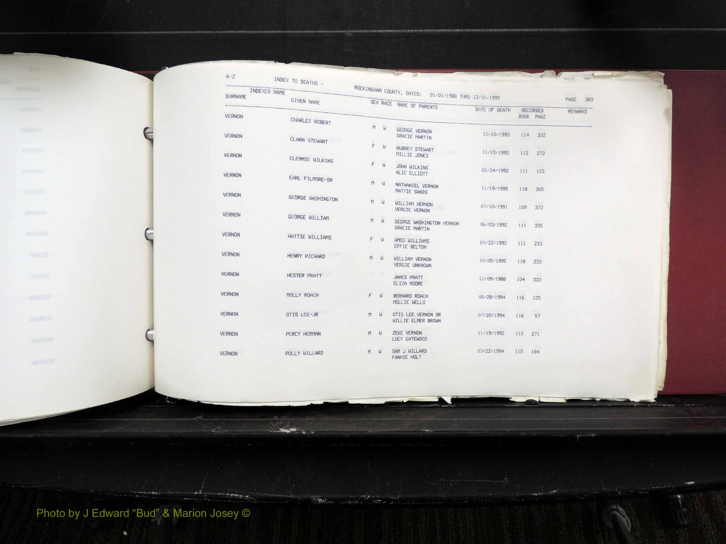 Rockingham Co, NC, Marriages, Births & Deaths 10447.JPG