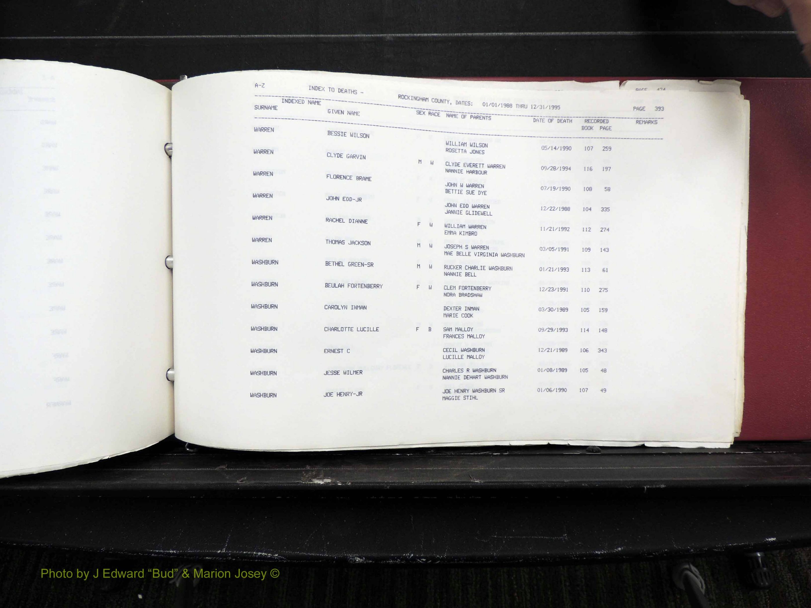 Rockingham Co, NC, Marriages, Births & Deaths 10457.JPG
