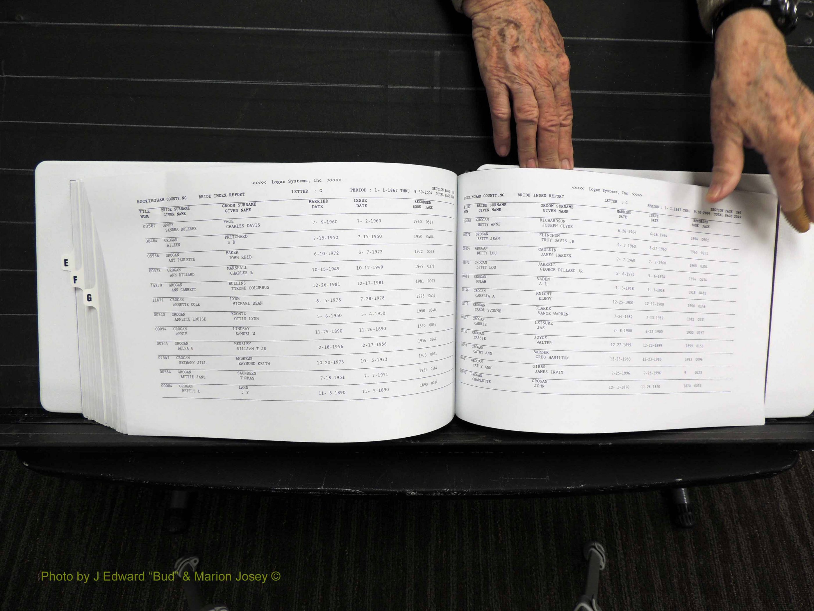 Rockingham Co, NC, Marriages, Female, E-G, 1867-2004 (384).JPG