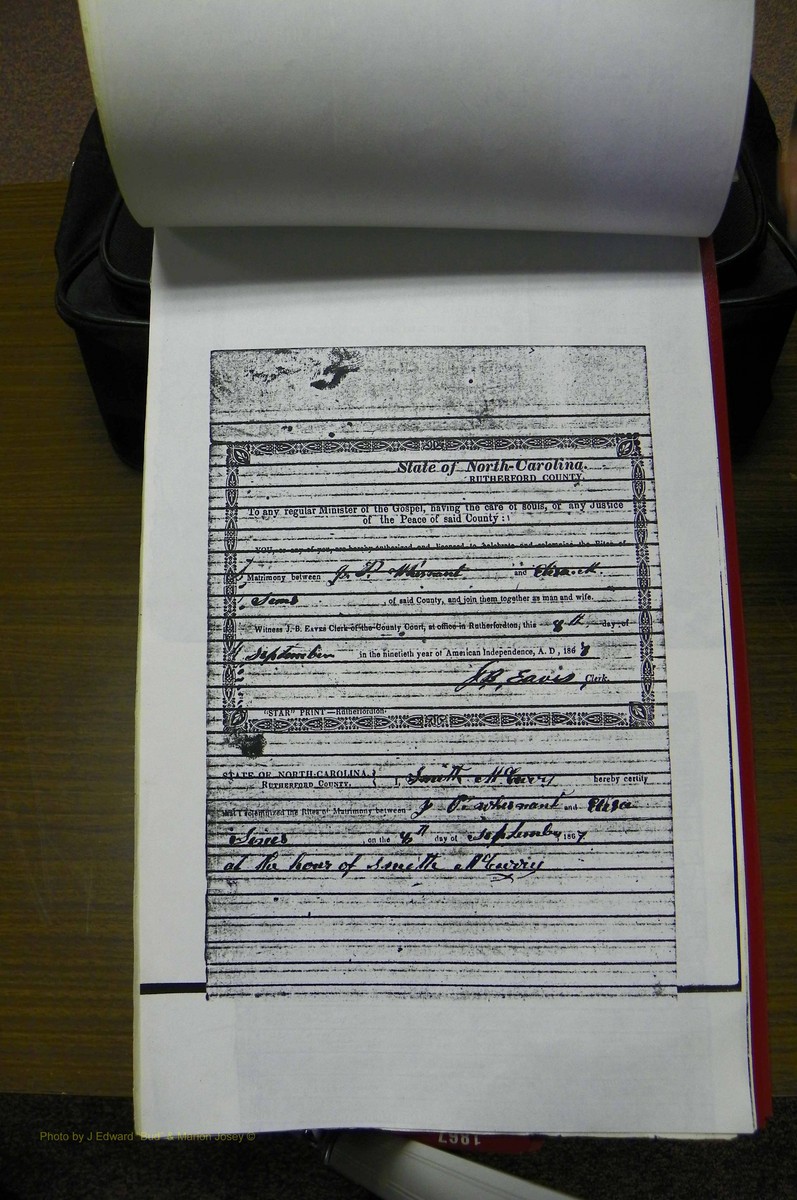 Rutherford Co, NC, Marriages 1865 - 1867 (76).JPG