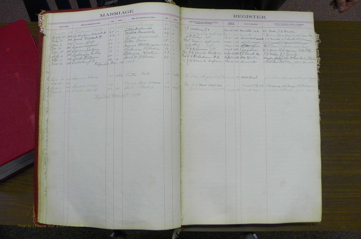 Rutherford Co, NC, Marriages 1898 - 1909 (14).JPG