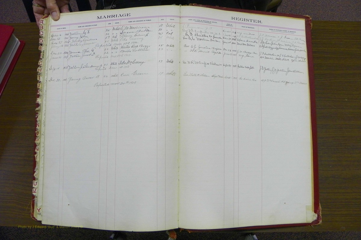 Rutherford Co, NC, Marriages 1898 - 1909 (80).JPG
