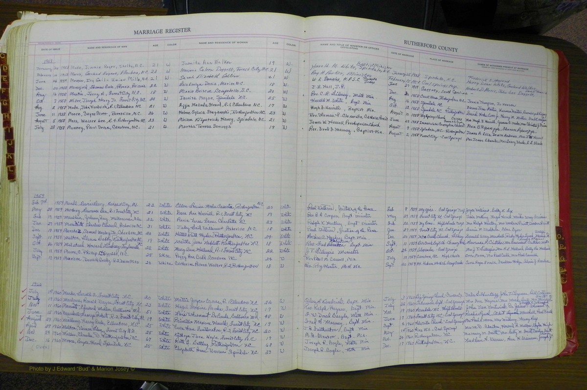 Rutherford Co, NC, Marriages 1925 - 1961 (113).JPG