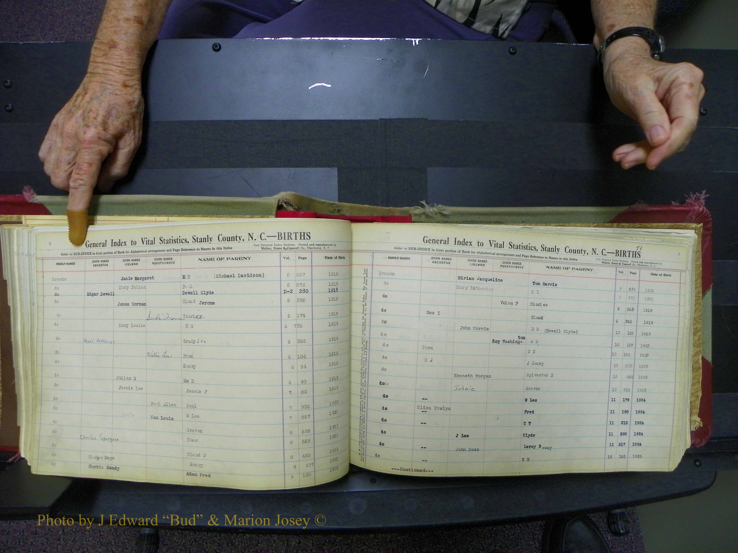 Stanley Co, NC Births, B1, 1913-1969 (92).JPG