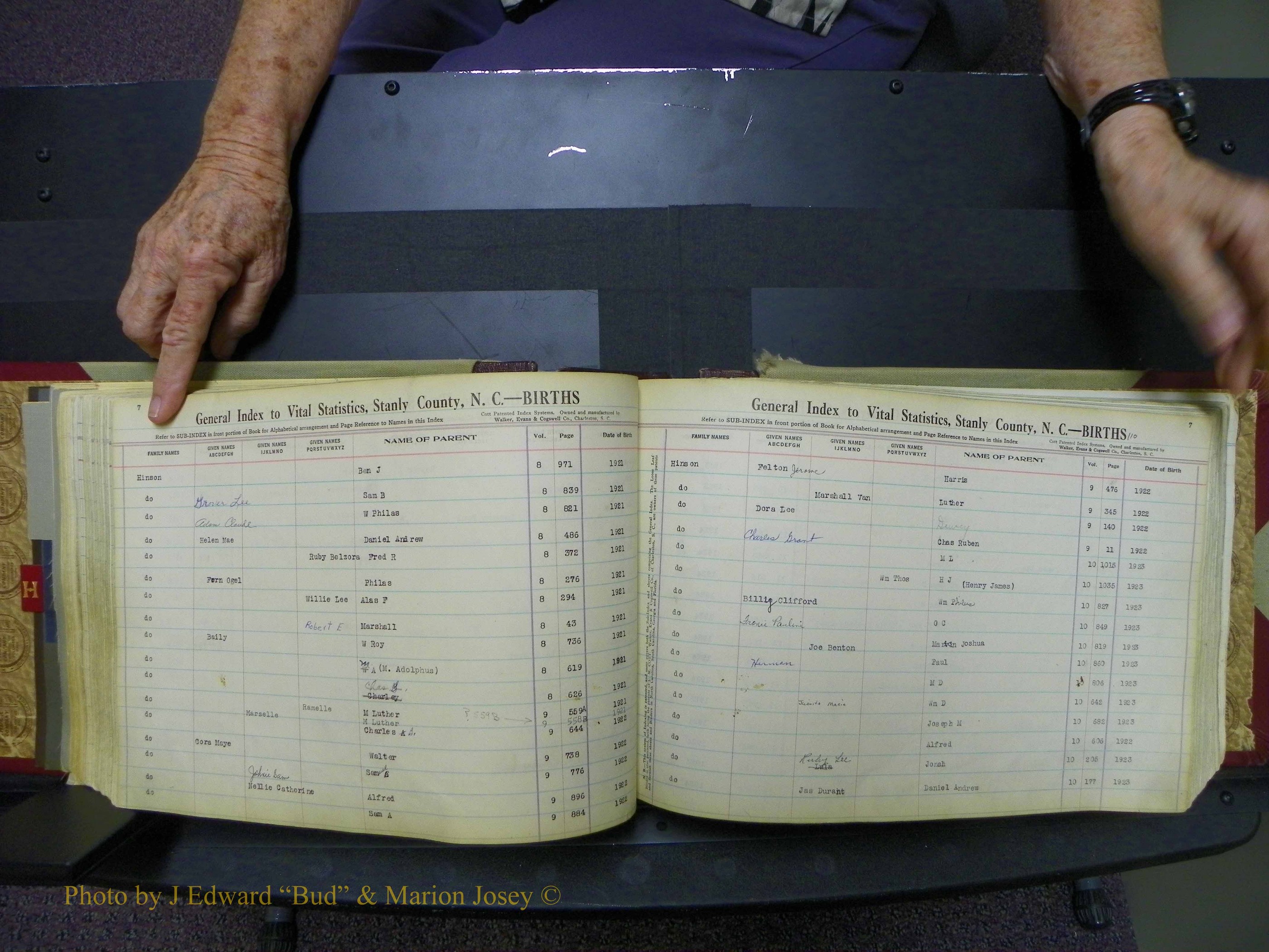 Stanley Co, NC Births, H1, 1913-1971 (118).JPG