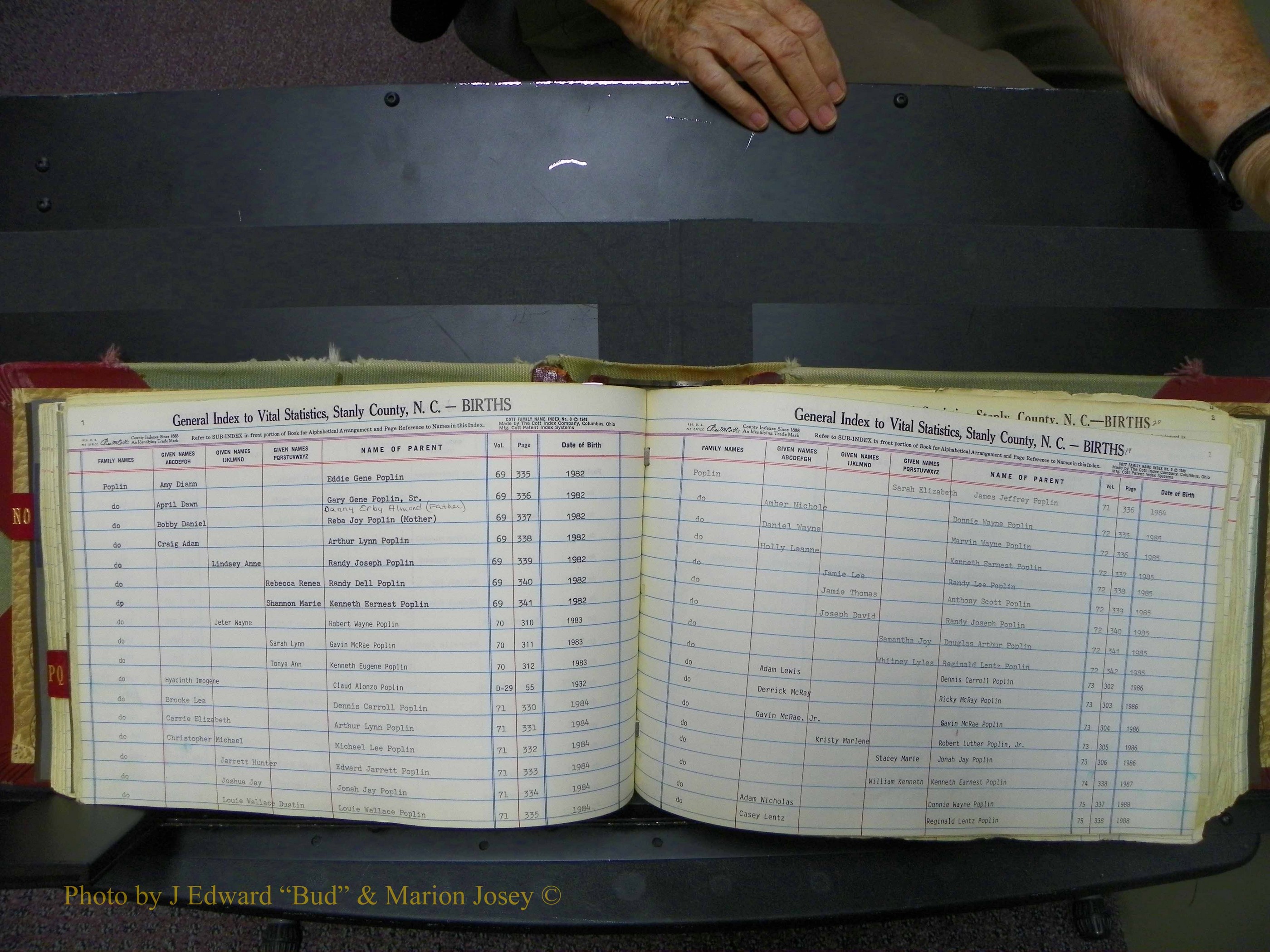 Stanley Co, NC Births, N-Q, 1913-1994 (80).JPG