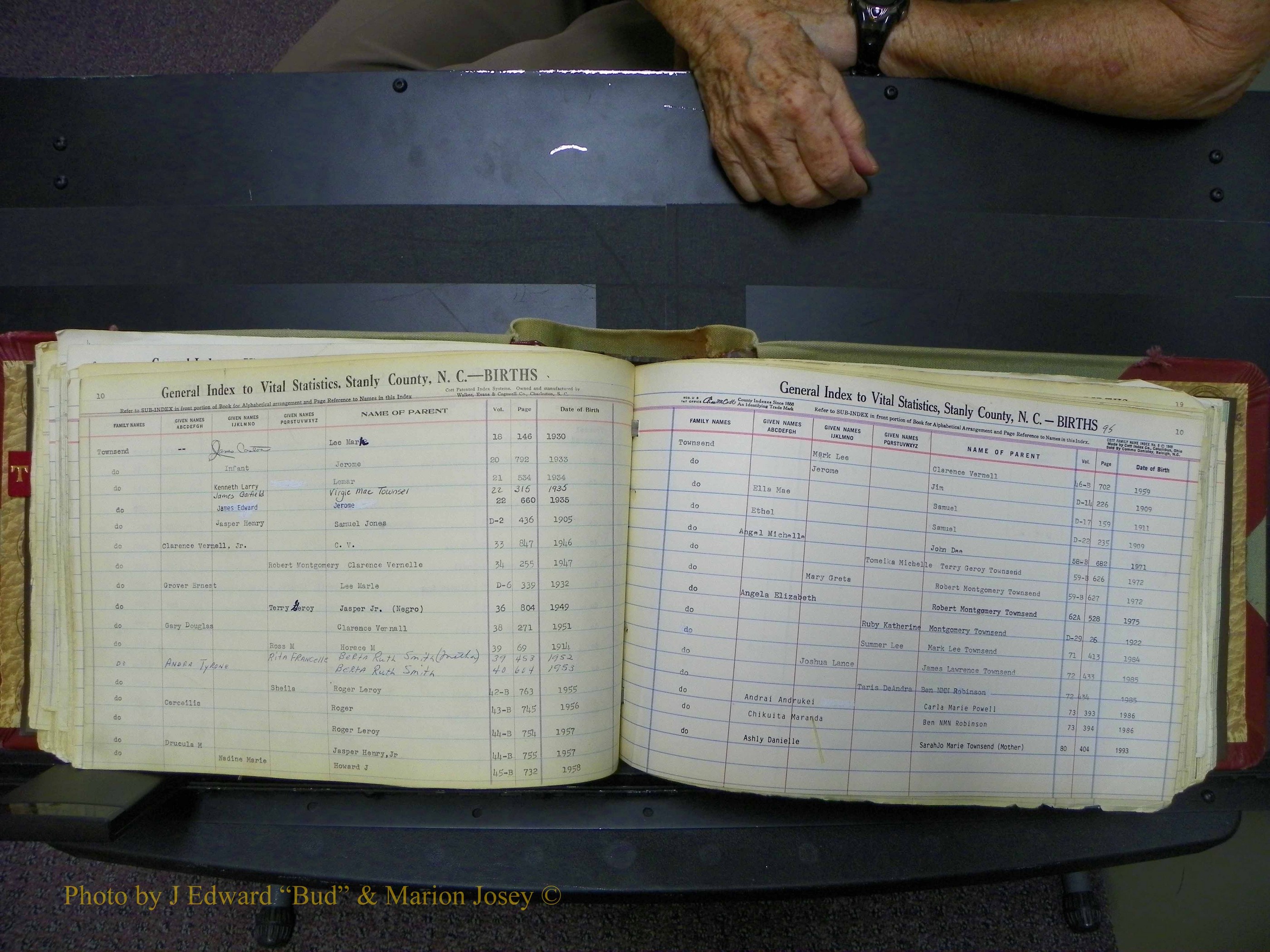 Stanley Co, NC Births, T-V, 1913-1994 (101).JPG