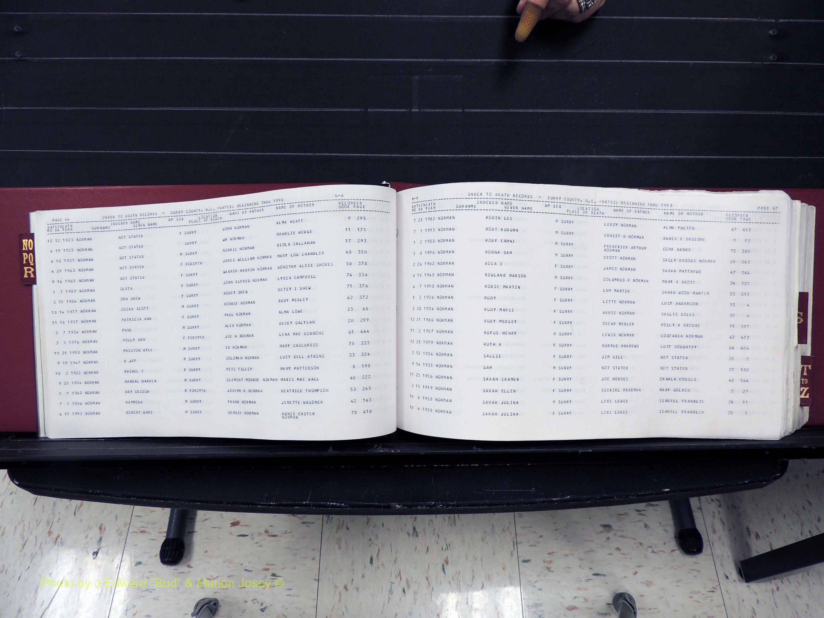 Surry Co, NC, Deaths, N-Z, 1913-1998 (126).JPG
