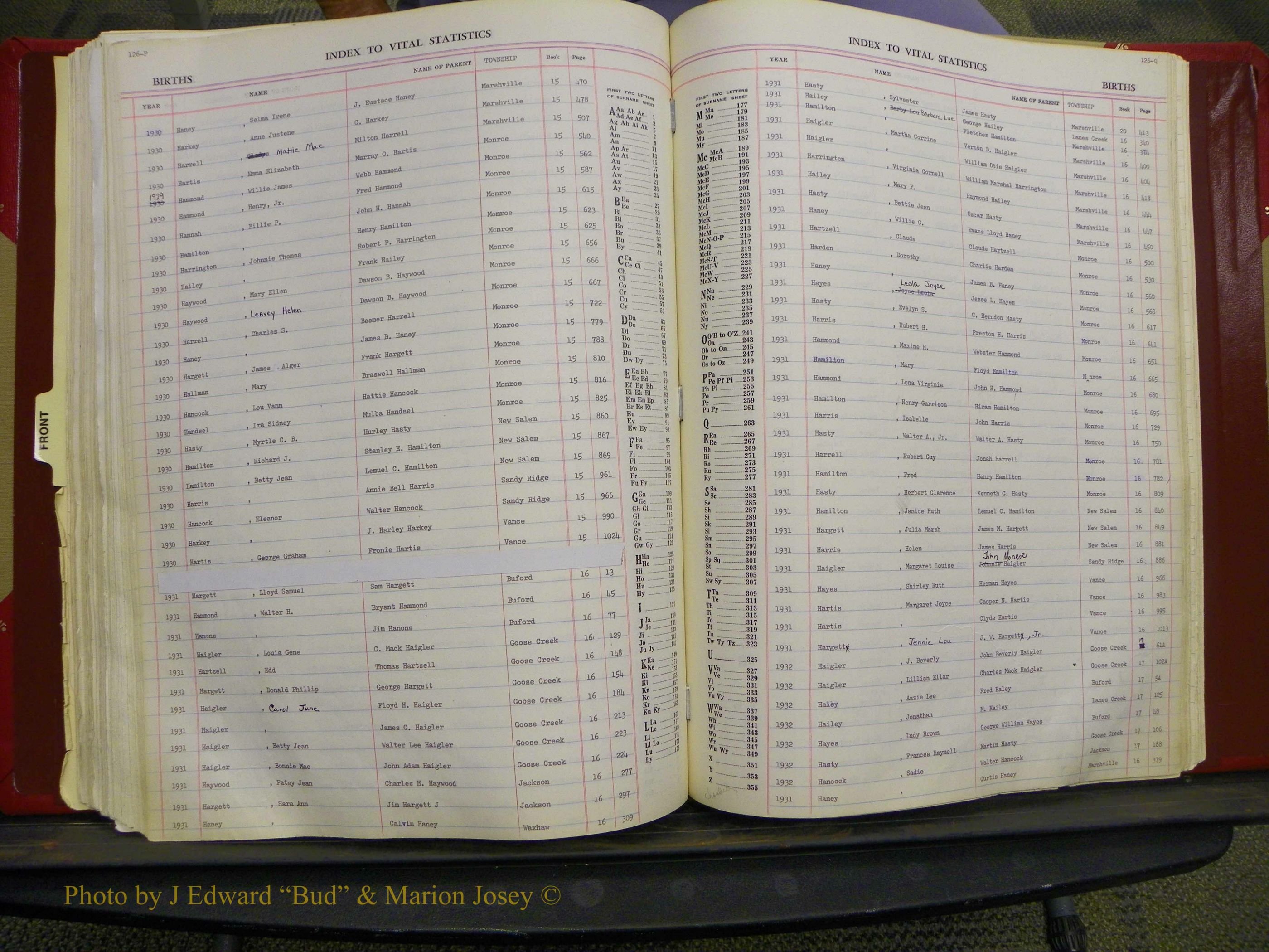 Union Co, NC Births, A-K, 1913-1937 (157).JPG