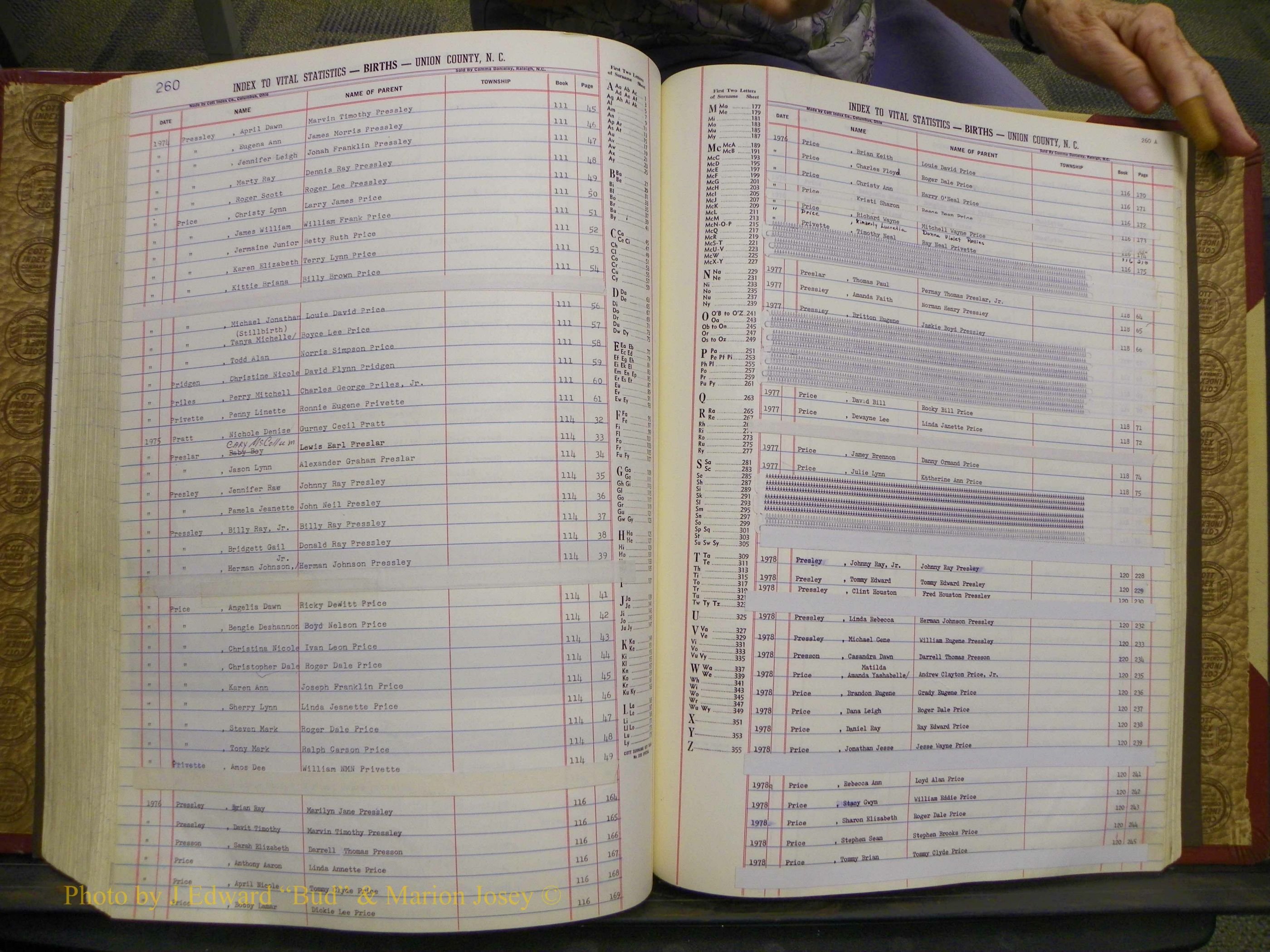 Union Co, NC Births, A-S, 1972-1990 (217).JPG