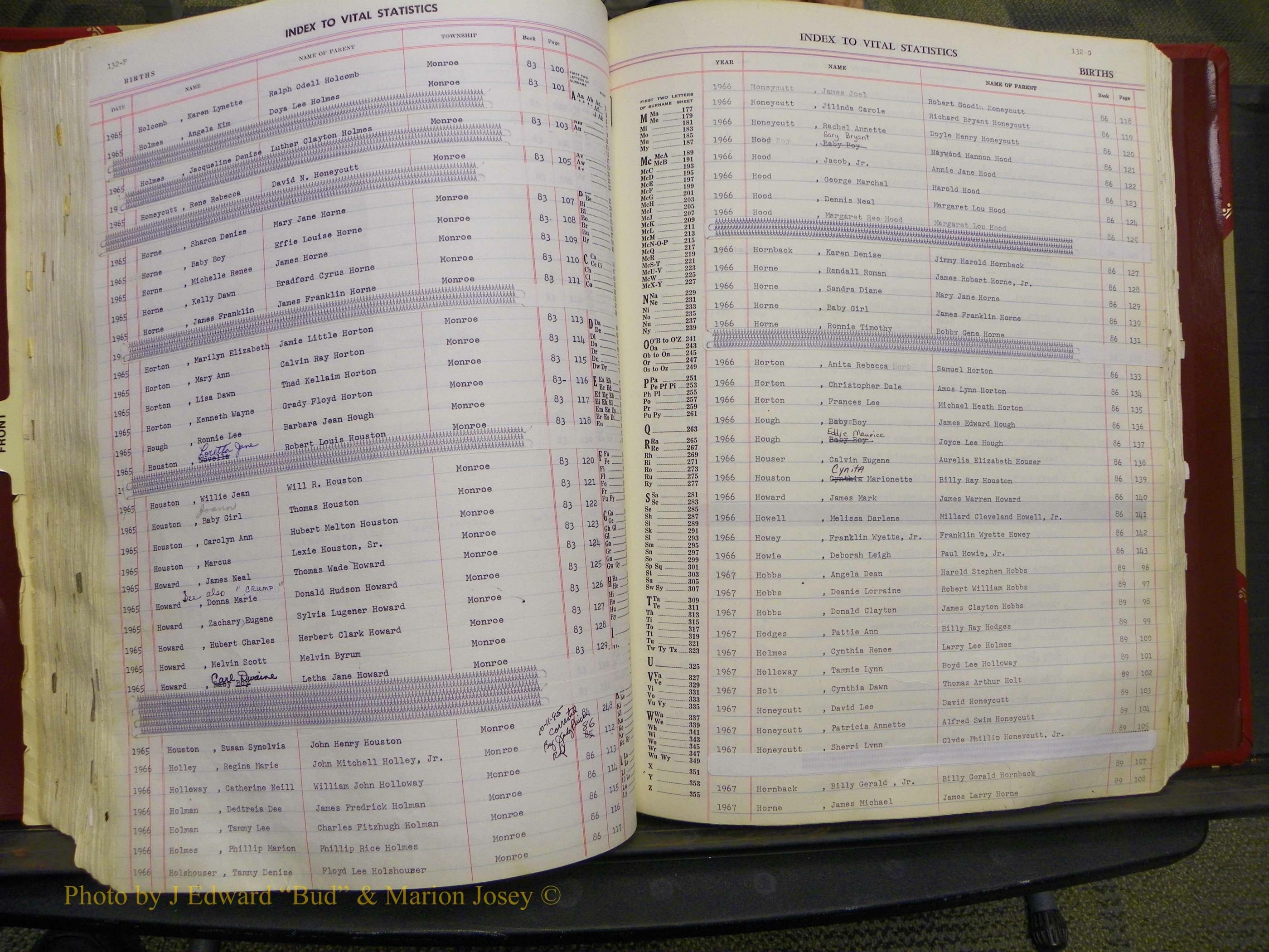 Union Co, NC Births, A-Z, 1956-1971 (155).JPG