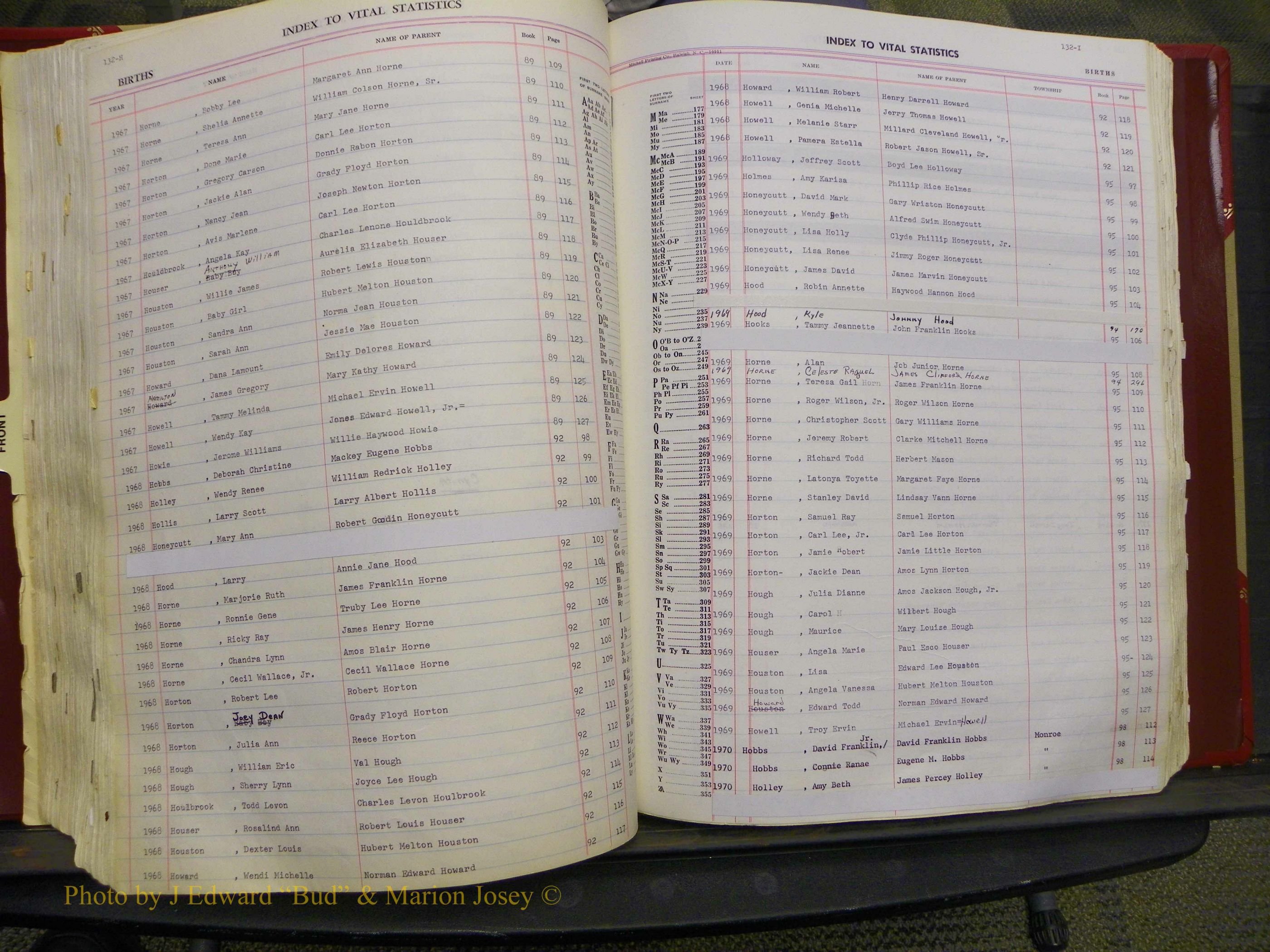 Union Co, NC Births, A-Z, 1956-1971 (157).JPG