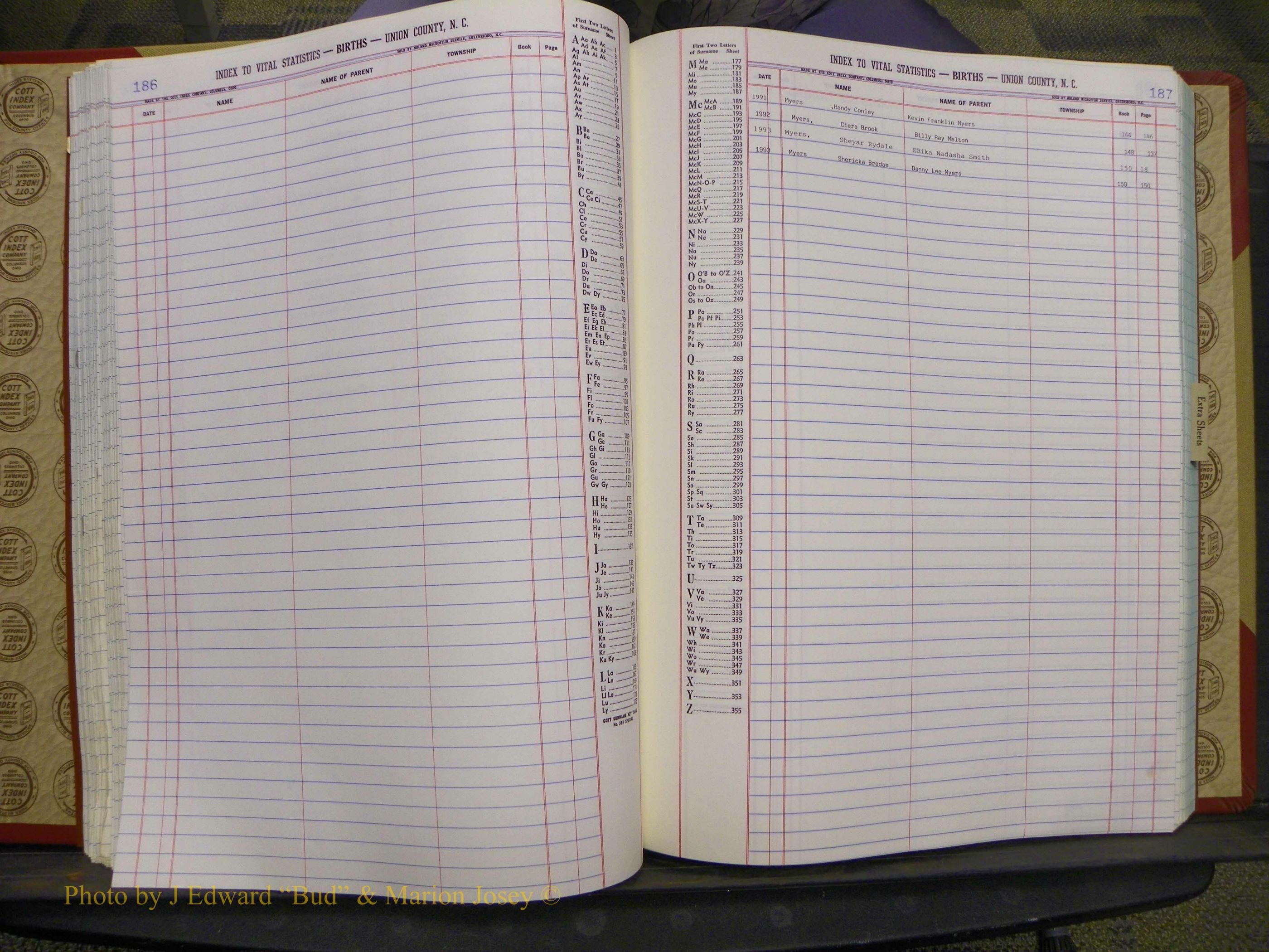 Union Co, NC Births, A-Z, 1991-1992 (83).JPG