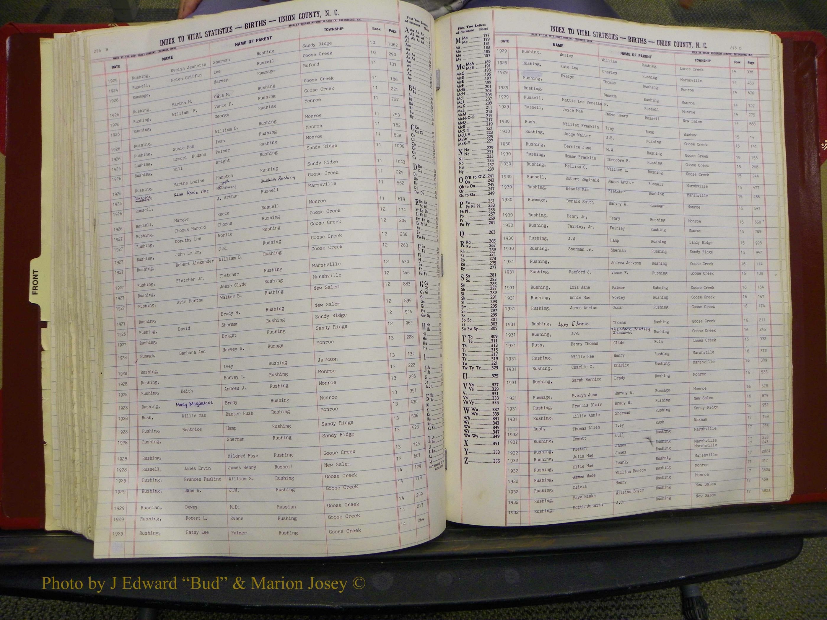 Union Co, NC Births, L-Z, 1913-1937 (127).JPG