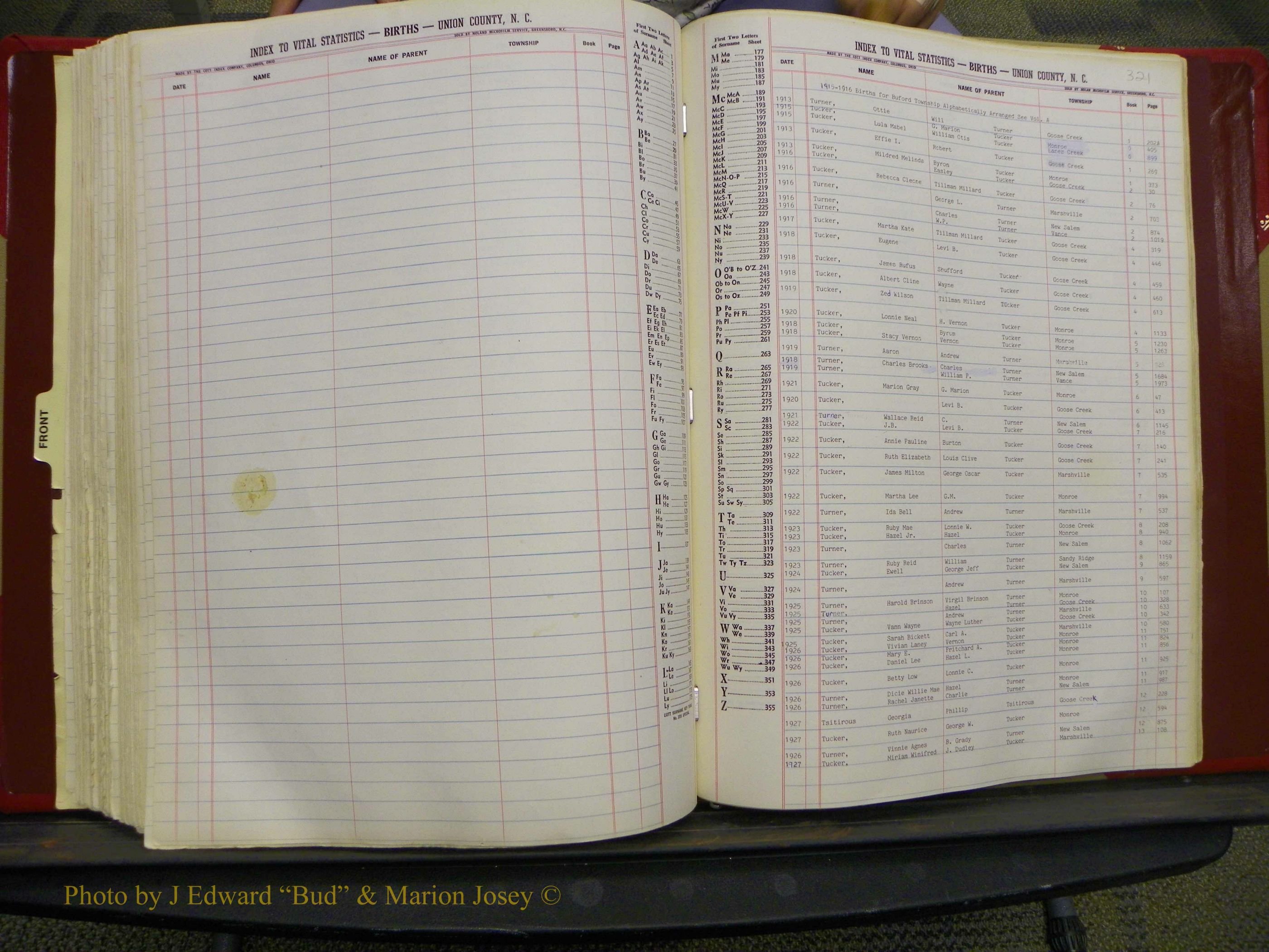 Union Co, NC Births, L-Z, 1913-1937 (181).JPG