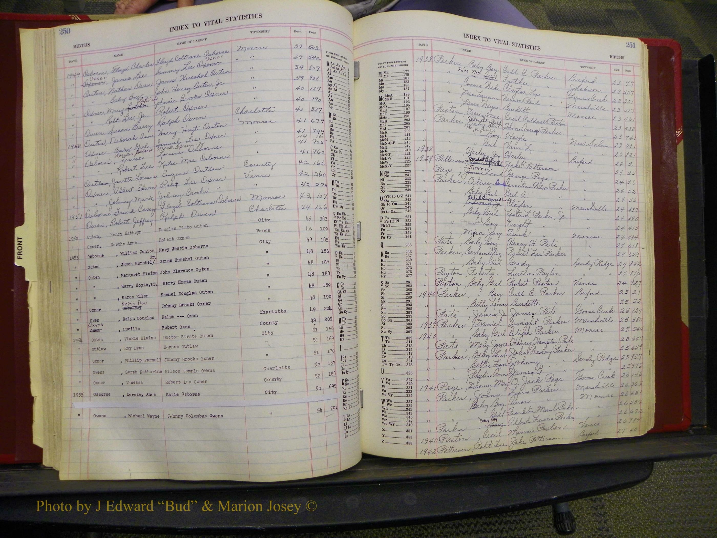 Union Co, NC Births, L-Z, 1938-1955 (73).JPG