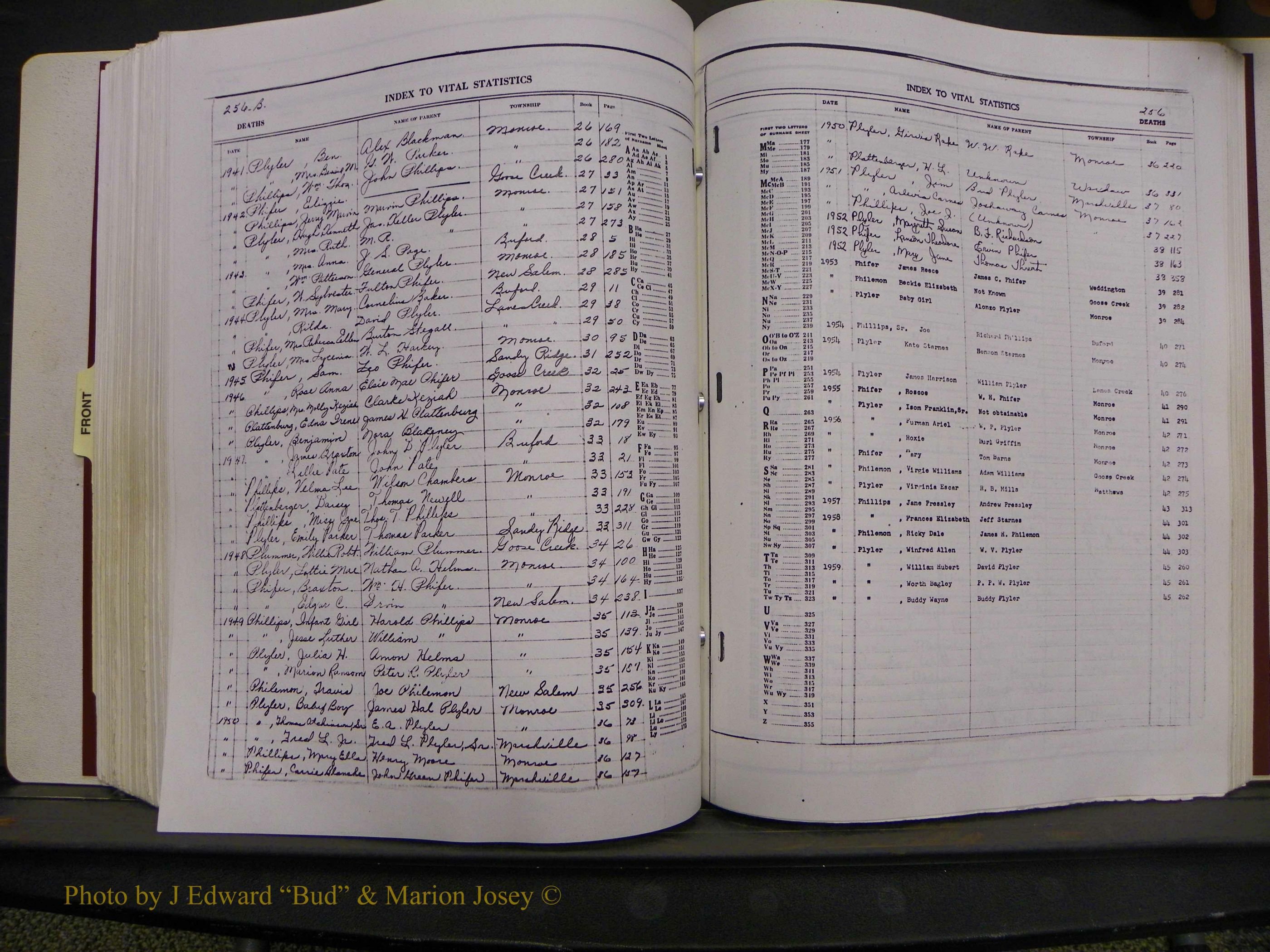 Union Co, NC Deaths, A-Z, 1914-1959 (231).JPG