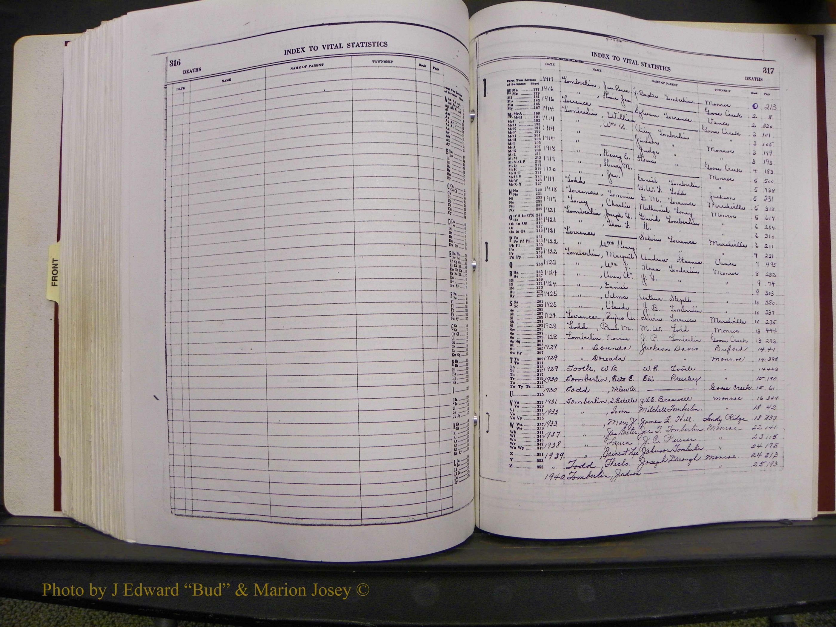 Union Co, NC Deaths, A-Z, 1914-1959 (294).JPG