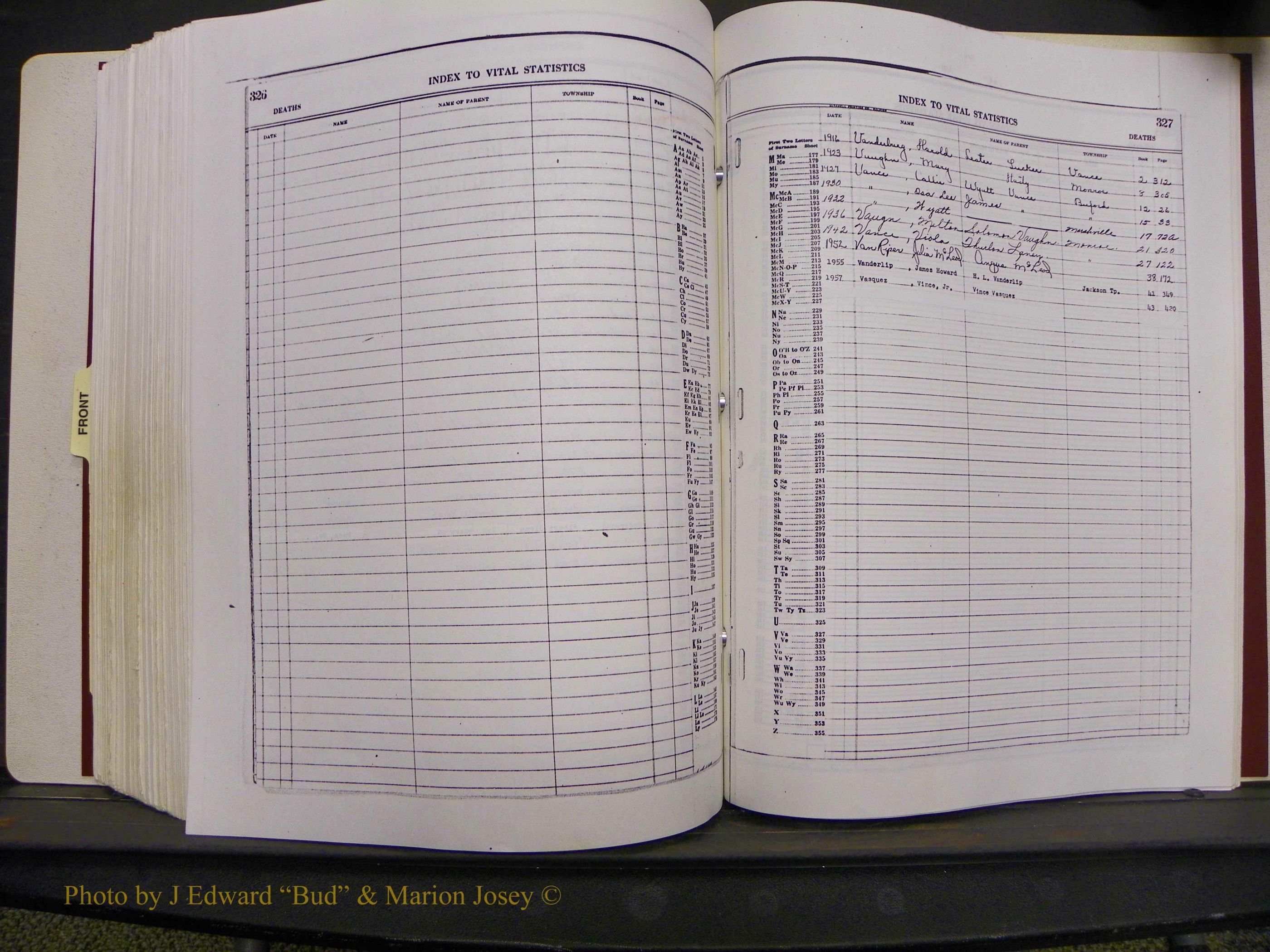 Union Co, NC Deaths, A-Z, 1914-1959 (300).JPG