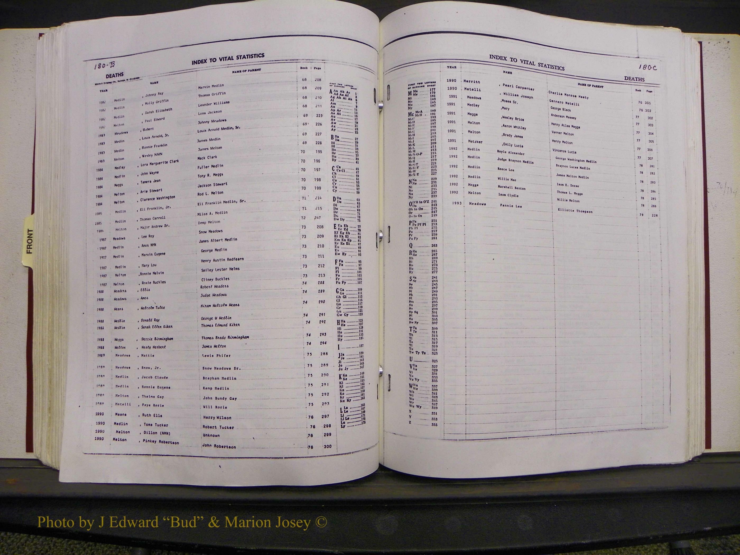 Union Co, NC Deaths, A-Z, 1960-1992 (175).JPG