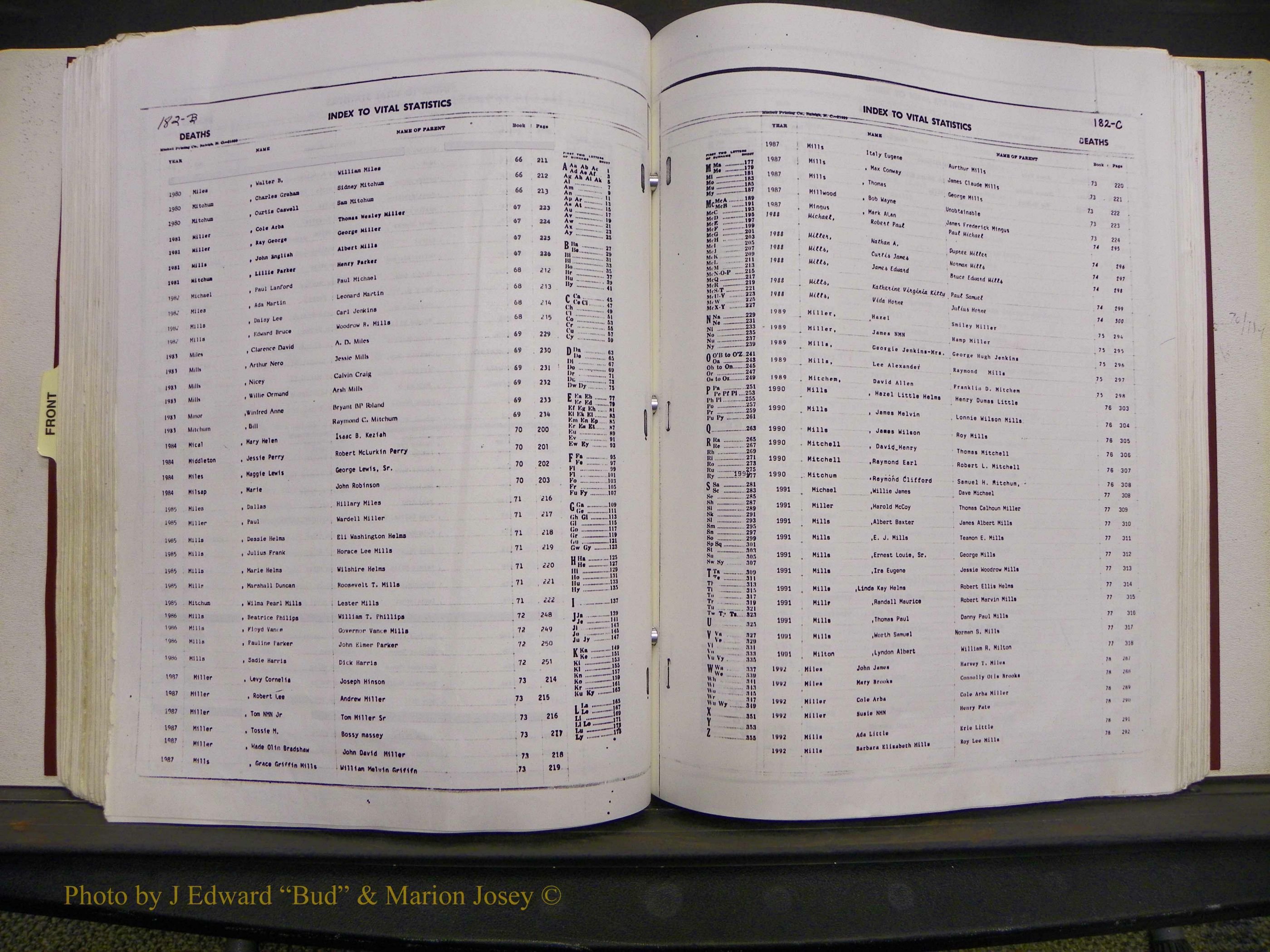 Union Co, NC Deaths, A-Z, 1960-1992 (178).JPG