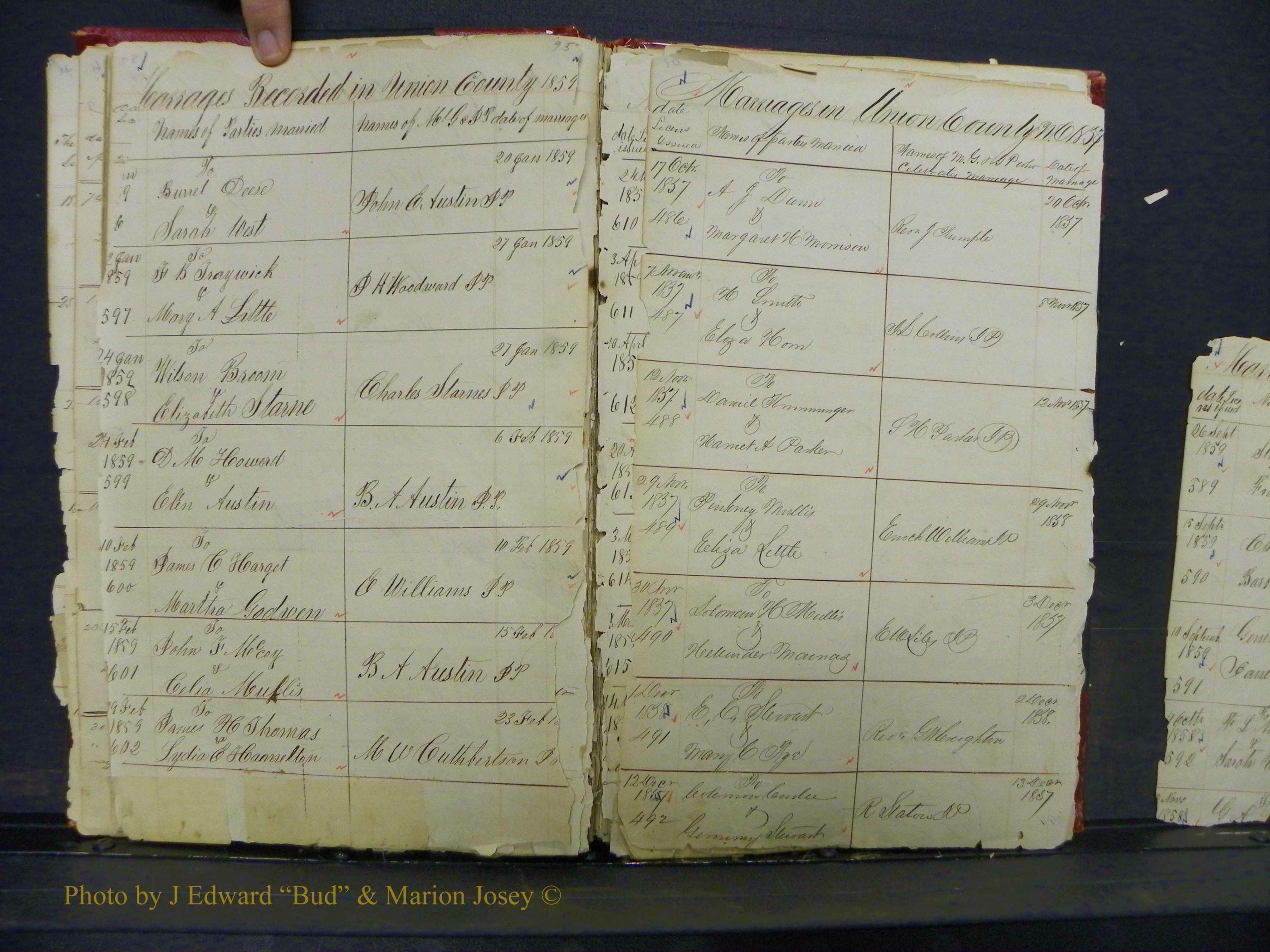 Union Co, NC Marriage Books 1, A-Z, 1851-1853 (43).JPG