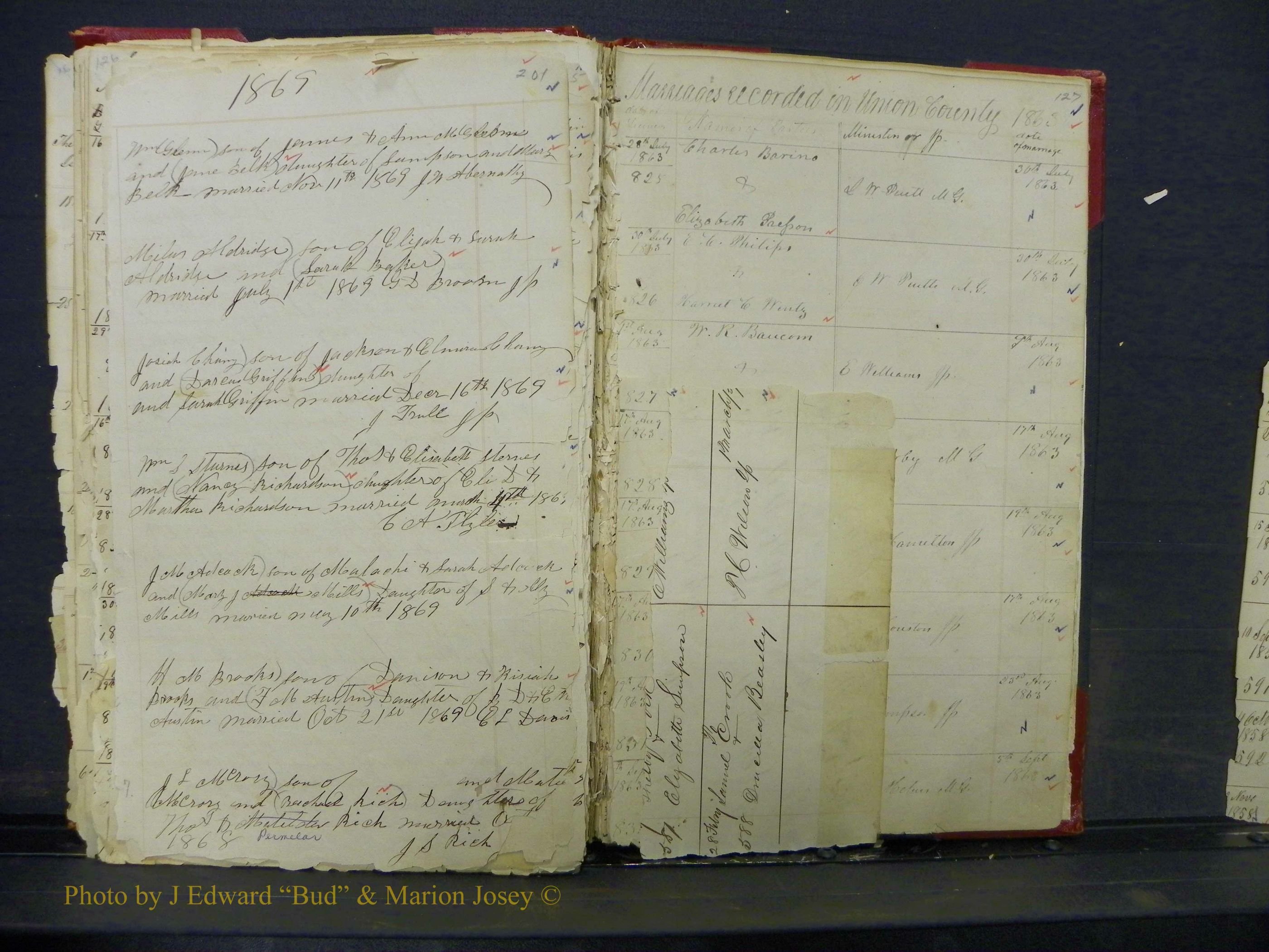 Union Co, NC Marriage Books 1, A-Z, 1851-1853 (70).JPG