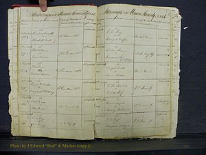 Union Co, NC Marriage Books 1, A-Z, 1851-1853 (35).JPG