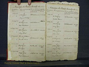 Union Co, NC Marriage Books 1, A-Z, 1851-1853 (6).JPG