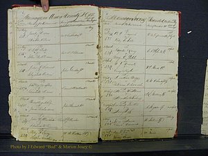 Union Co, NC Marriage Books 1, A-Z, 1851-1853 (61).JPG