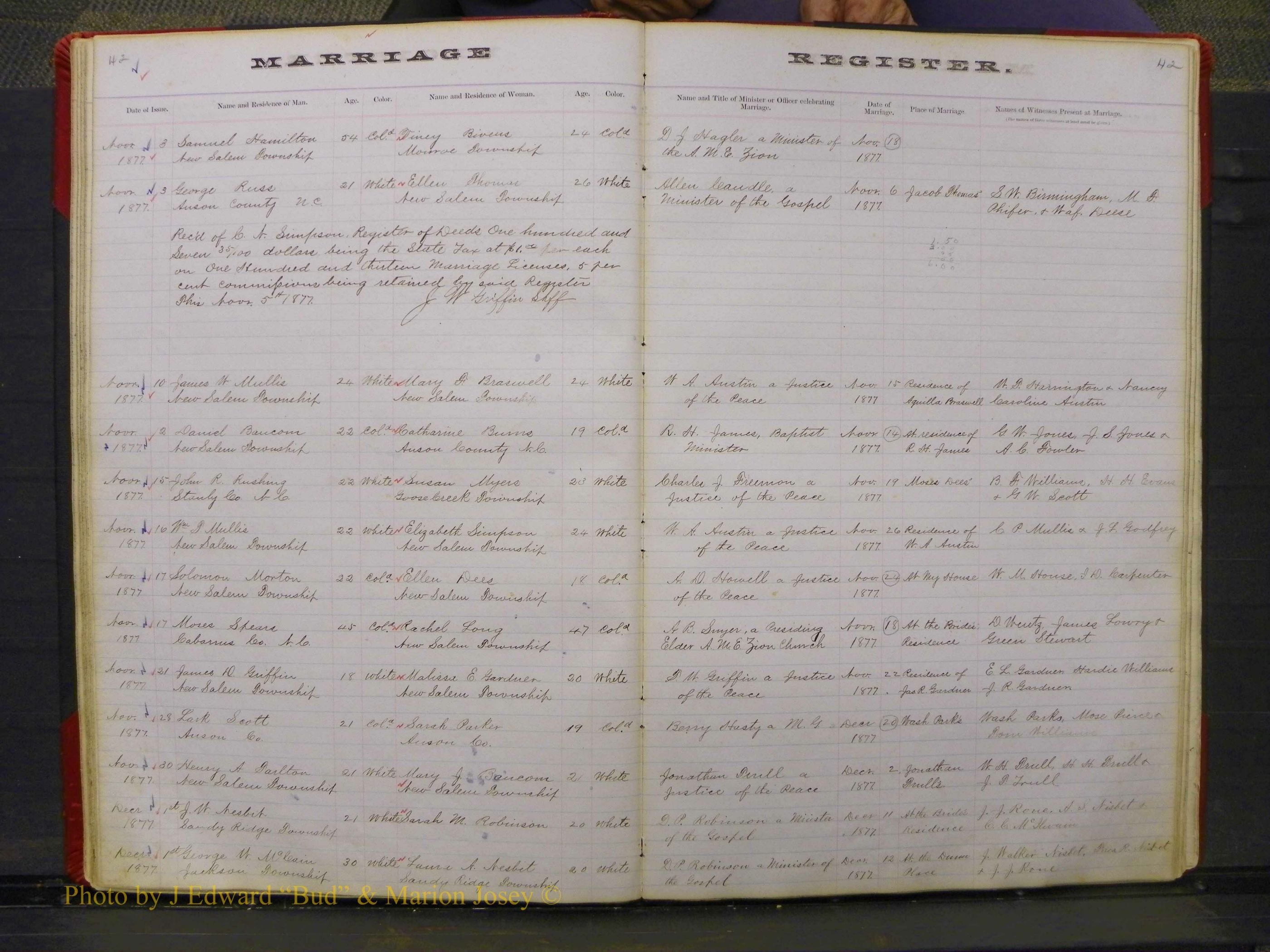 Union Co, NC Marriage Book 3, A-Z, 1873-1884 (43).JPG