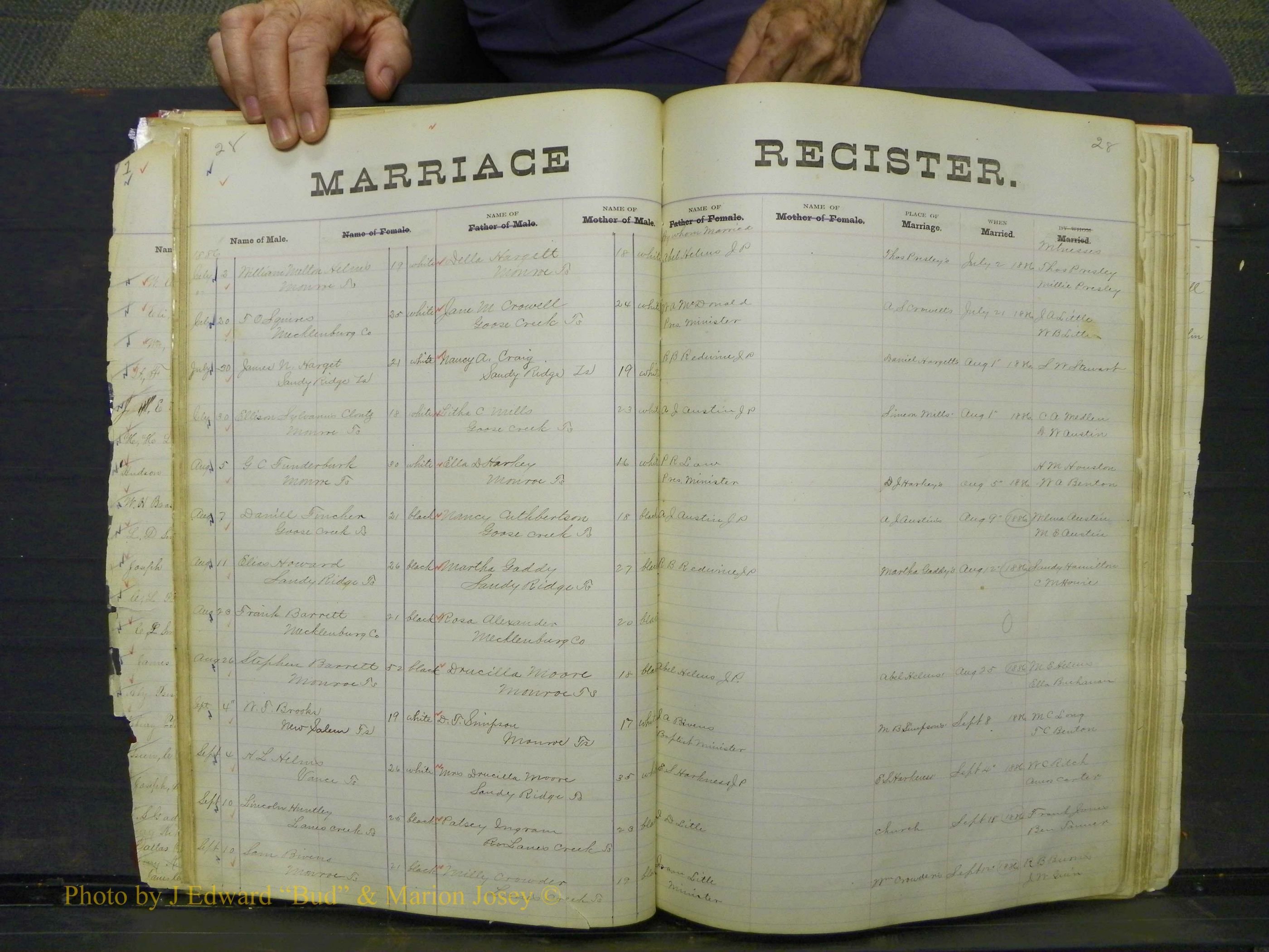 Union Co, NC Marriage Book 4, A-Z, 1870-1894 (31).JPG