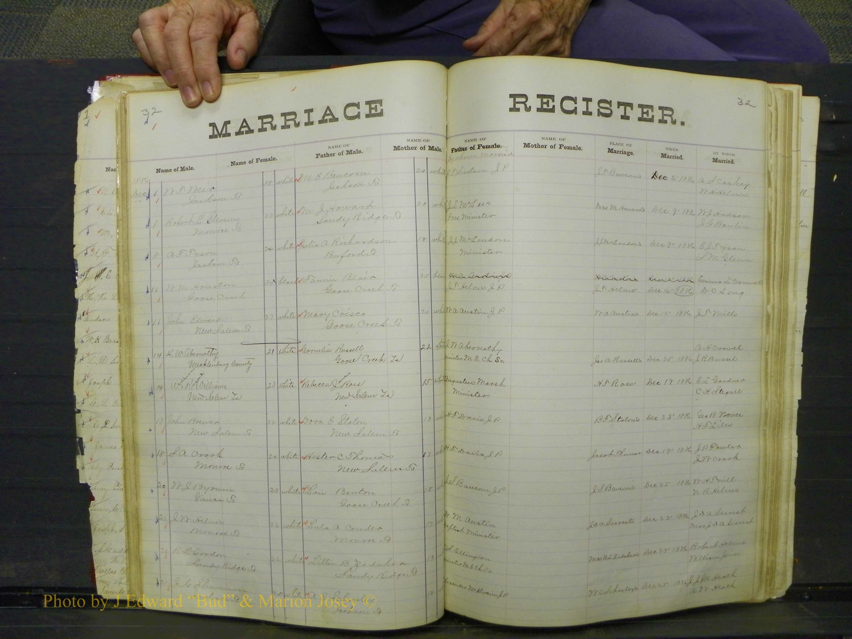 Union Co, NC Marriage Book 4, A-Z, 1870-1894 (36).JPG
