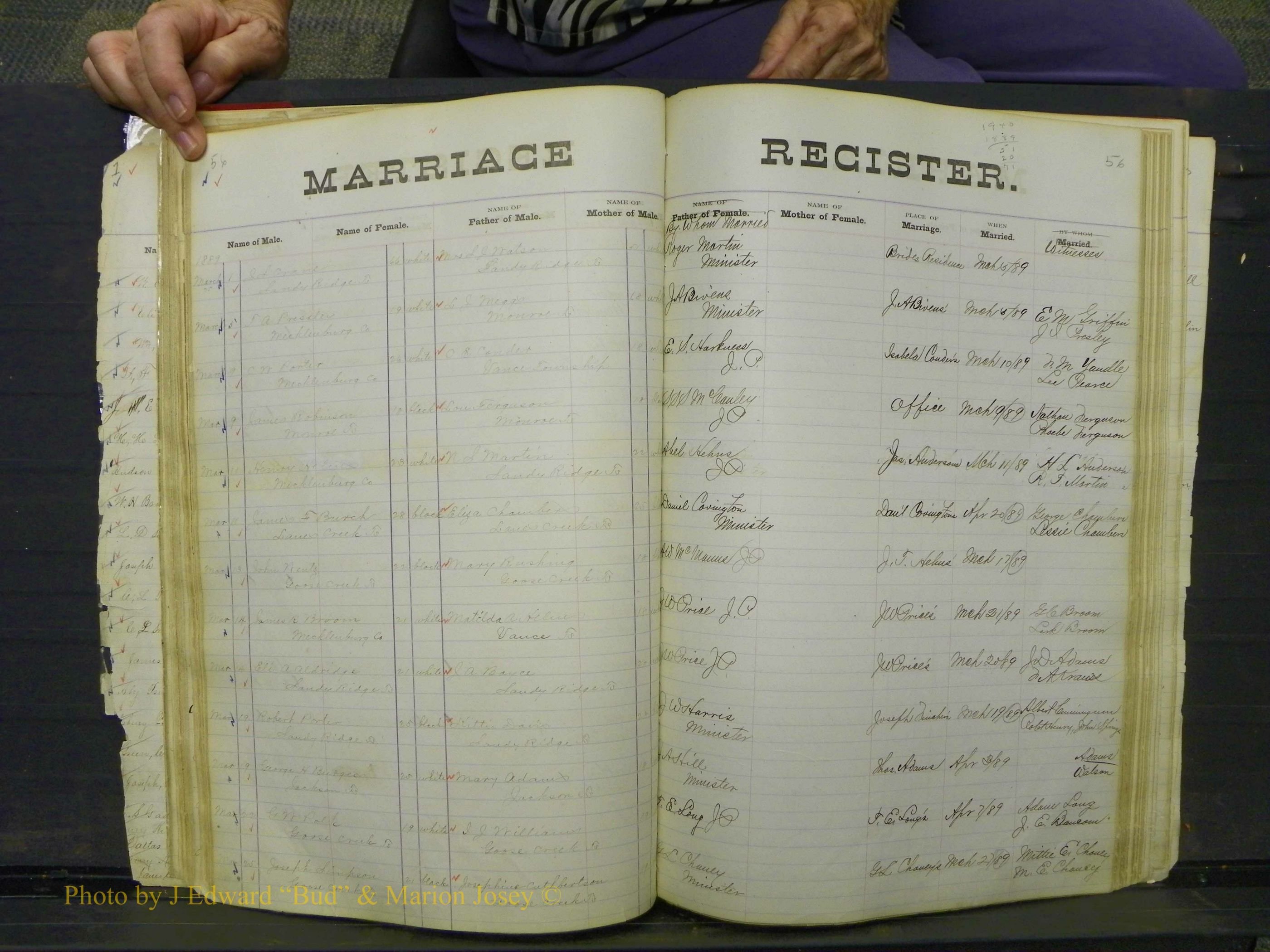 Union Co, NC Marriage Book 4, A-Z, 1870-1894 (61).JPG