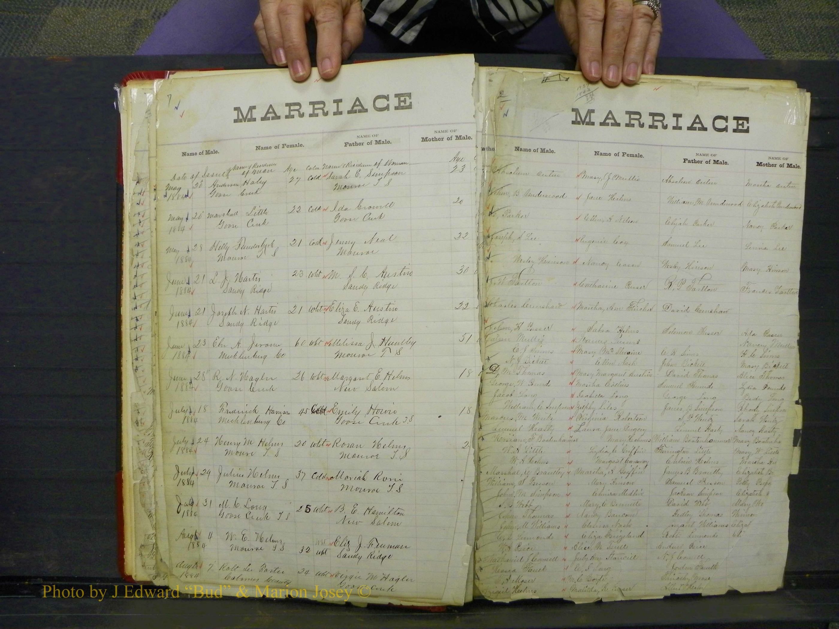 Union Co, NC Marriage Book 4, A-Z, 1870-1894 (7).JPG