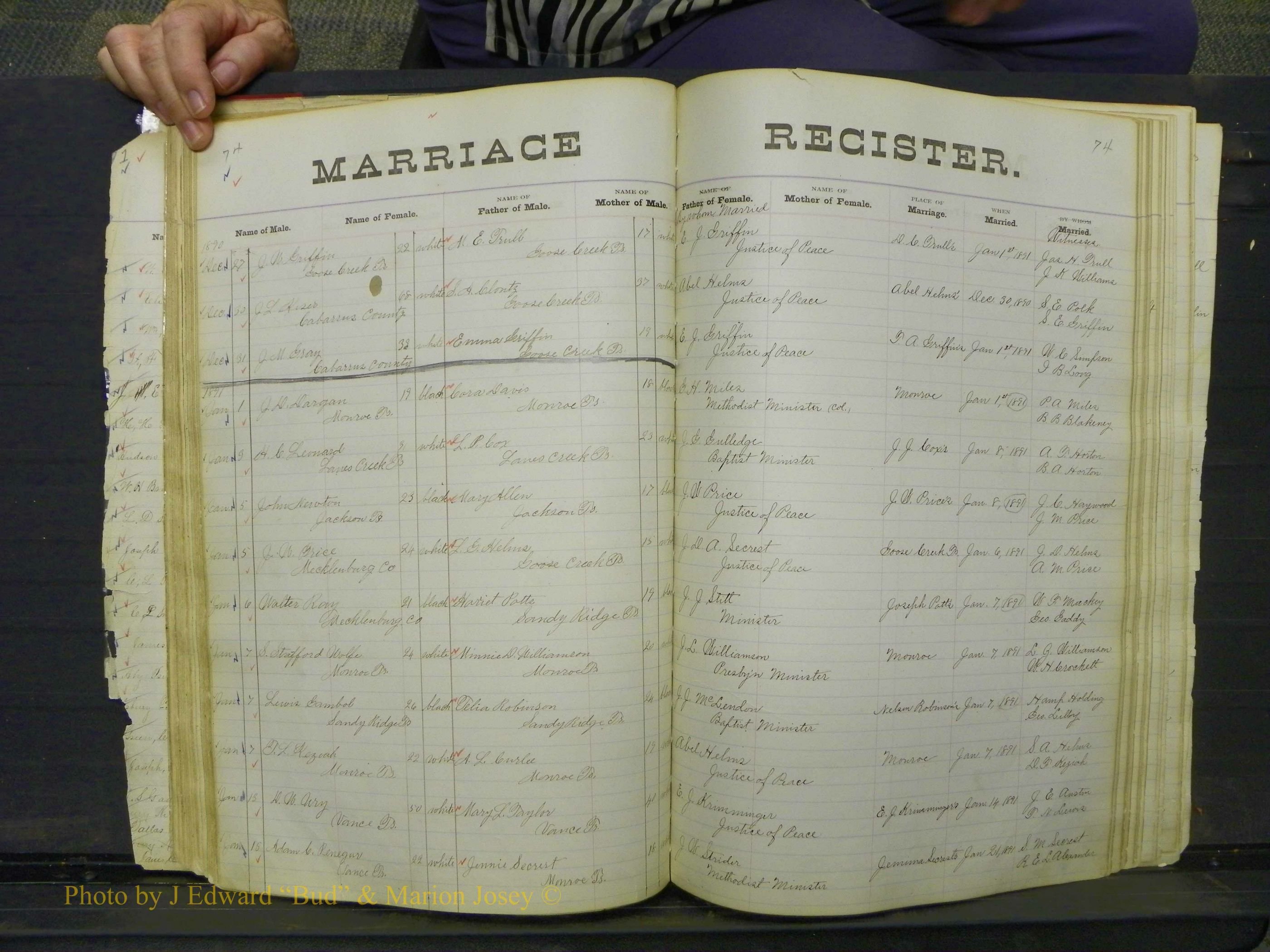 Union Co, NC Marriage Book 4, A-Z, 1870-1894 (79).JPG