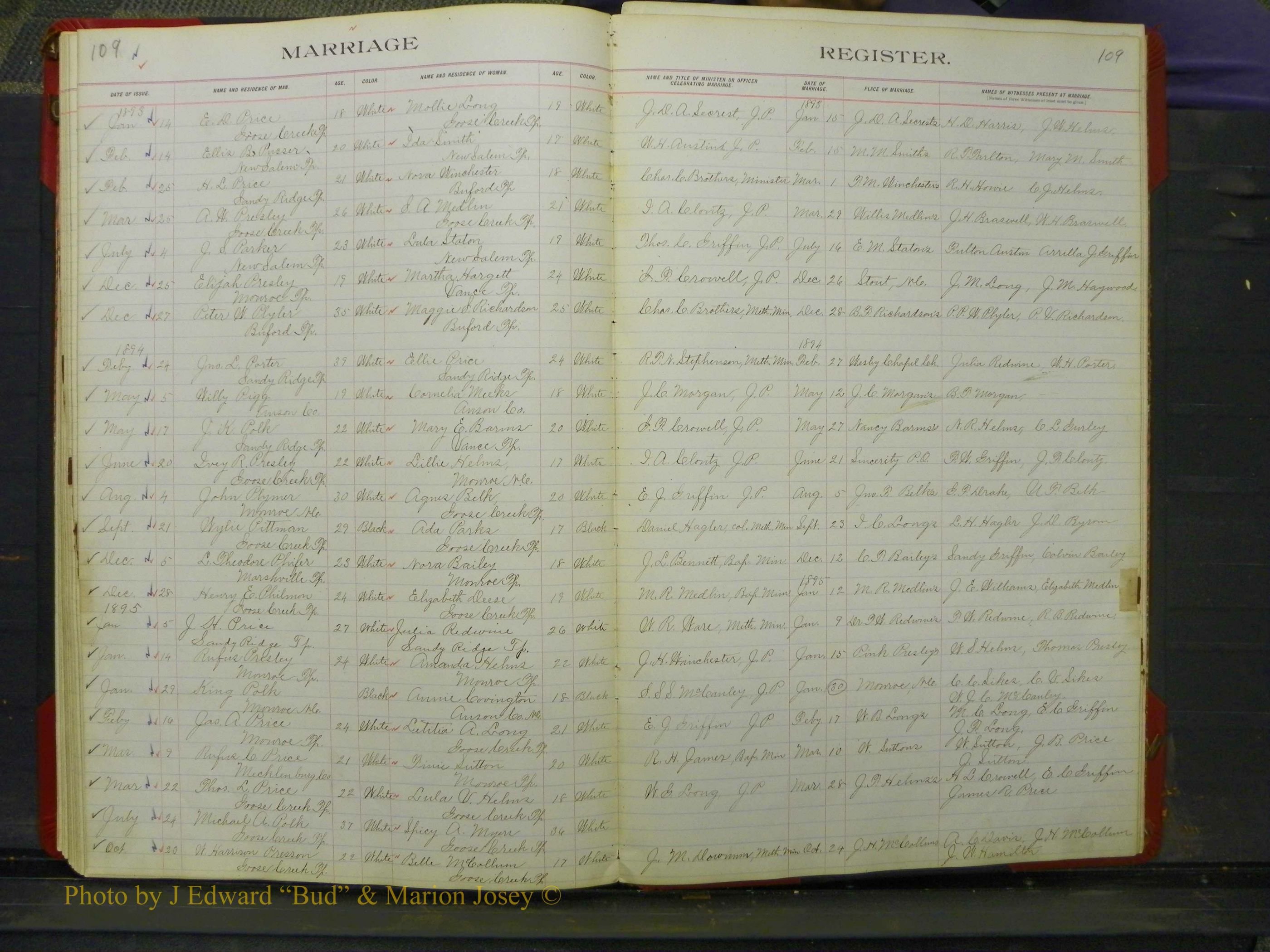 Union Co, NC Marriage Book 5, A-Z, 1890-1898 (43).JPG