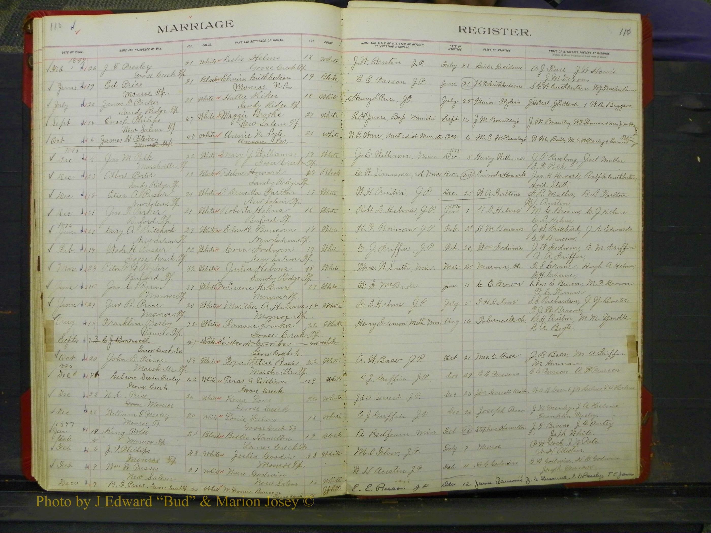 Union Co, NC Marriage Book 5, A-Z, 1890-1898 (44).JPG