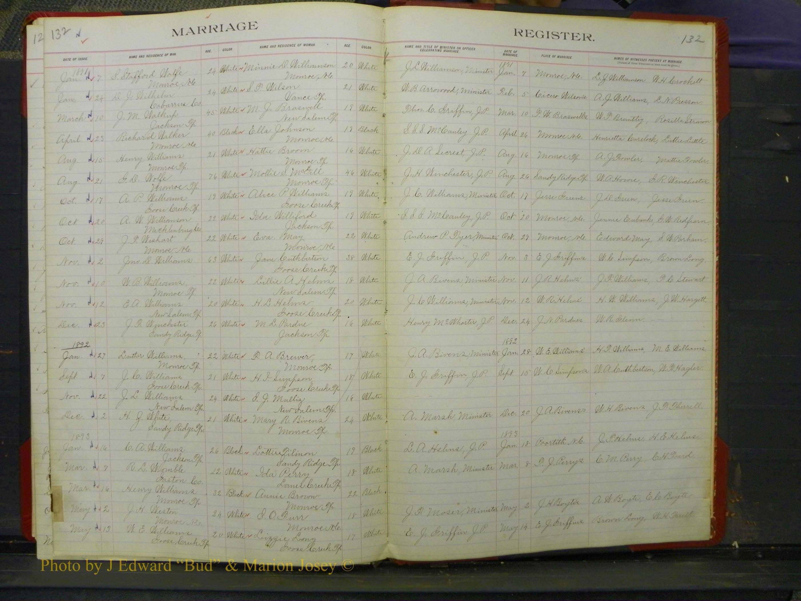 Union Co, NC Marriage Book 5, A-Z, 1890-1898 (56).JPG