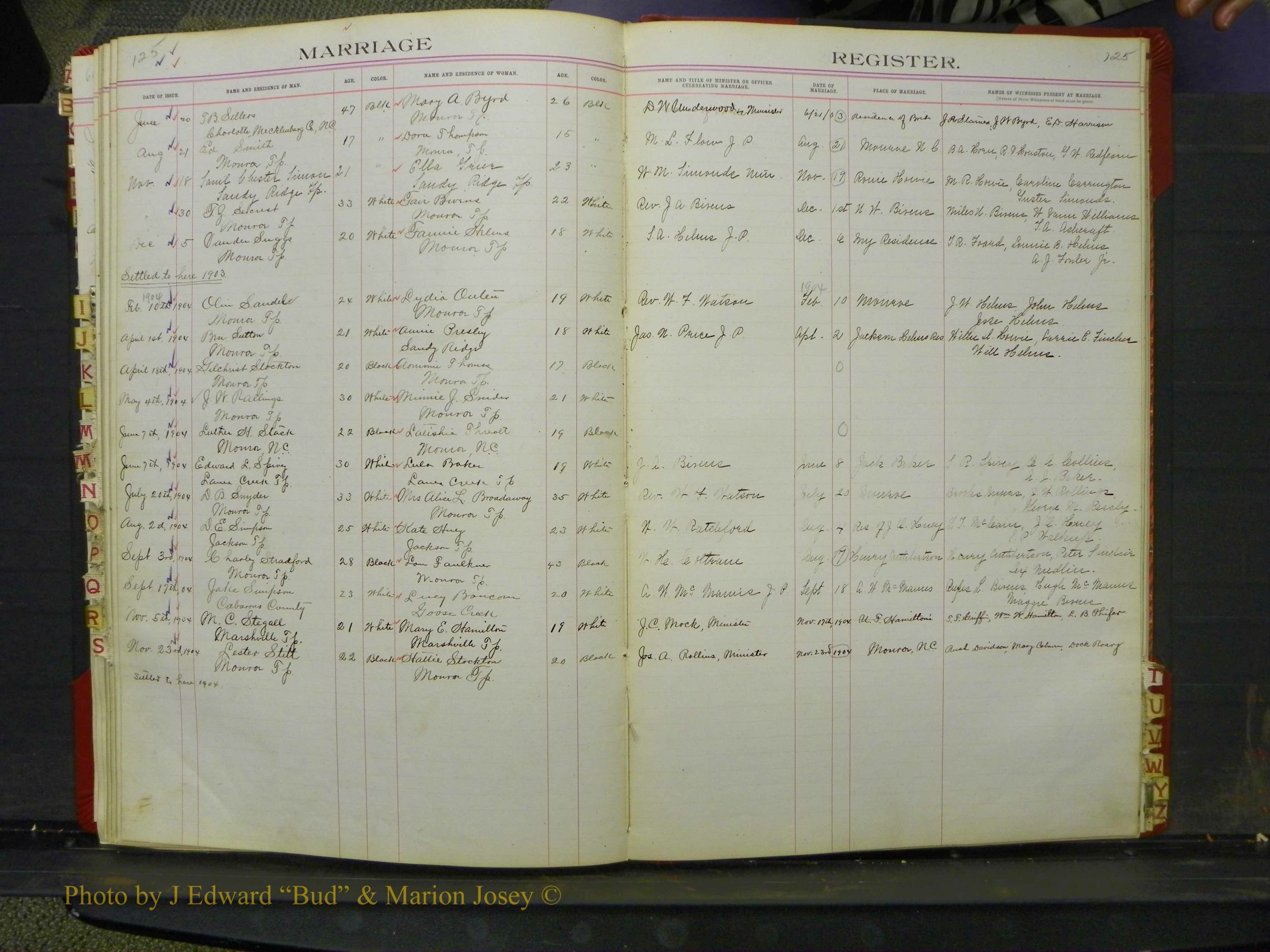 Union Co, NC Marriage Book 6, A-Z, 1898-1902 (57).JPG