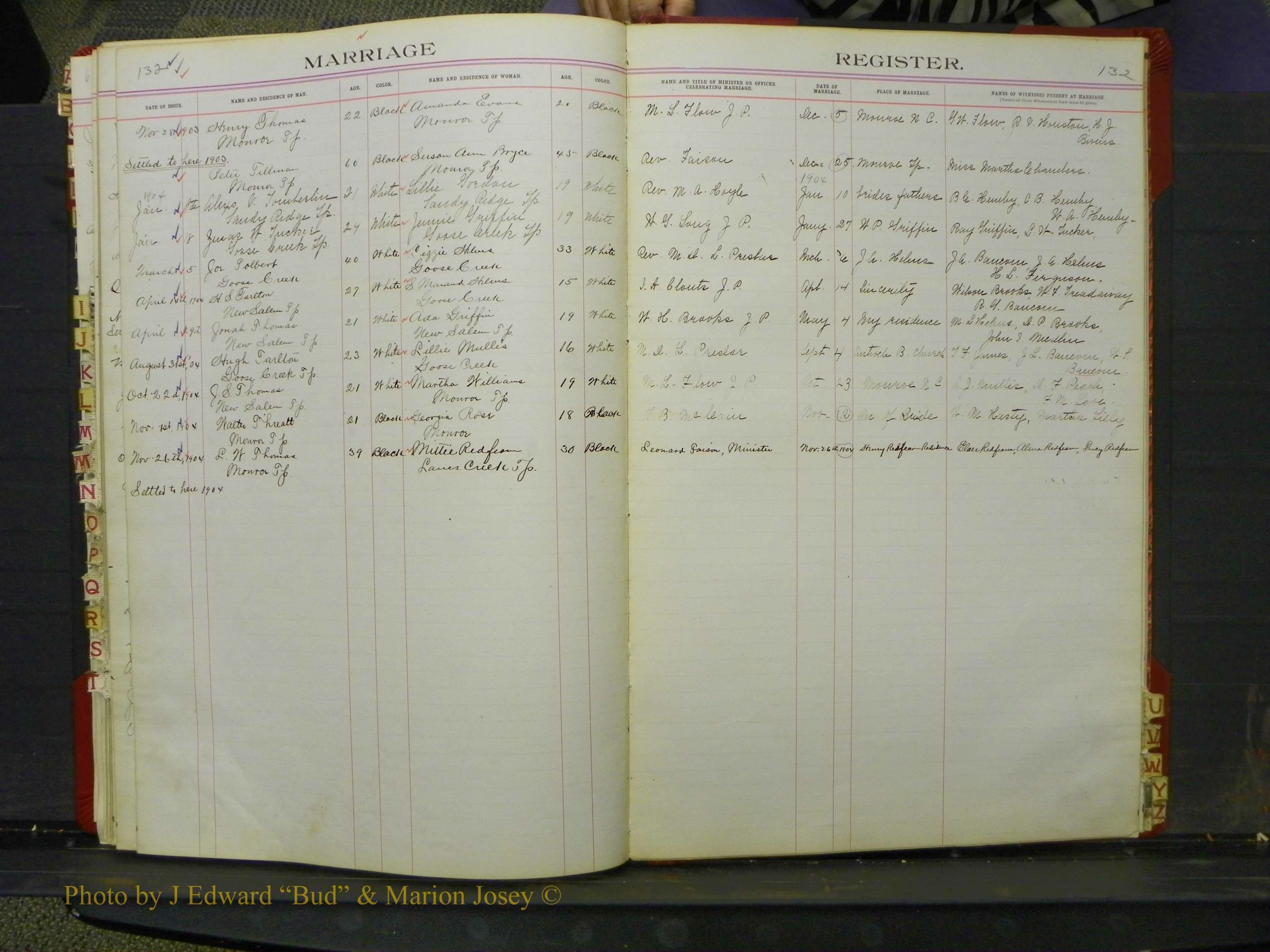 Union Co, NC Marriage Book 6, A-Z, 1898-1902 (60).JPG