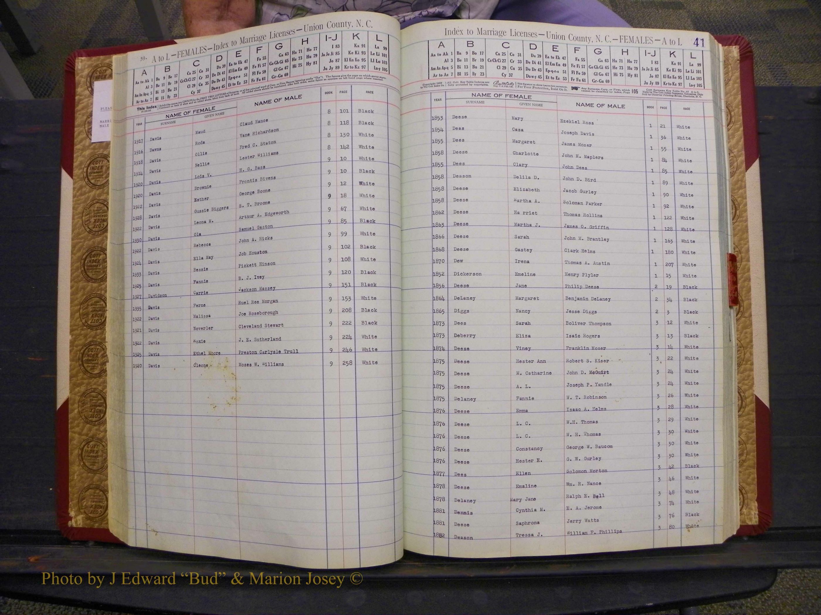 Union Co, NC Marriages Female Index, A-Z, 1842-1936 (57).JPG