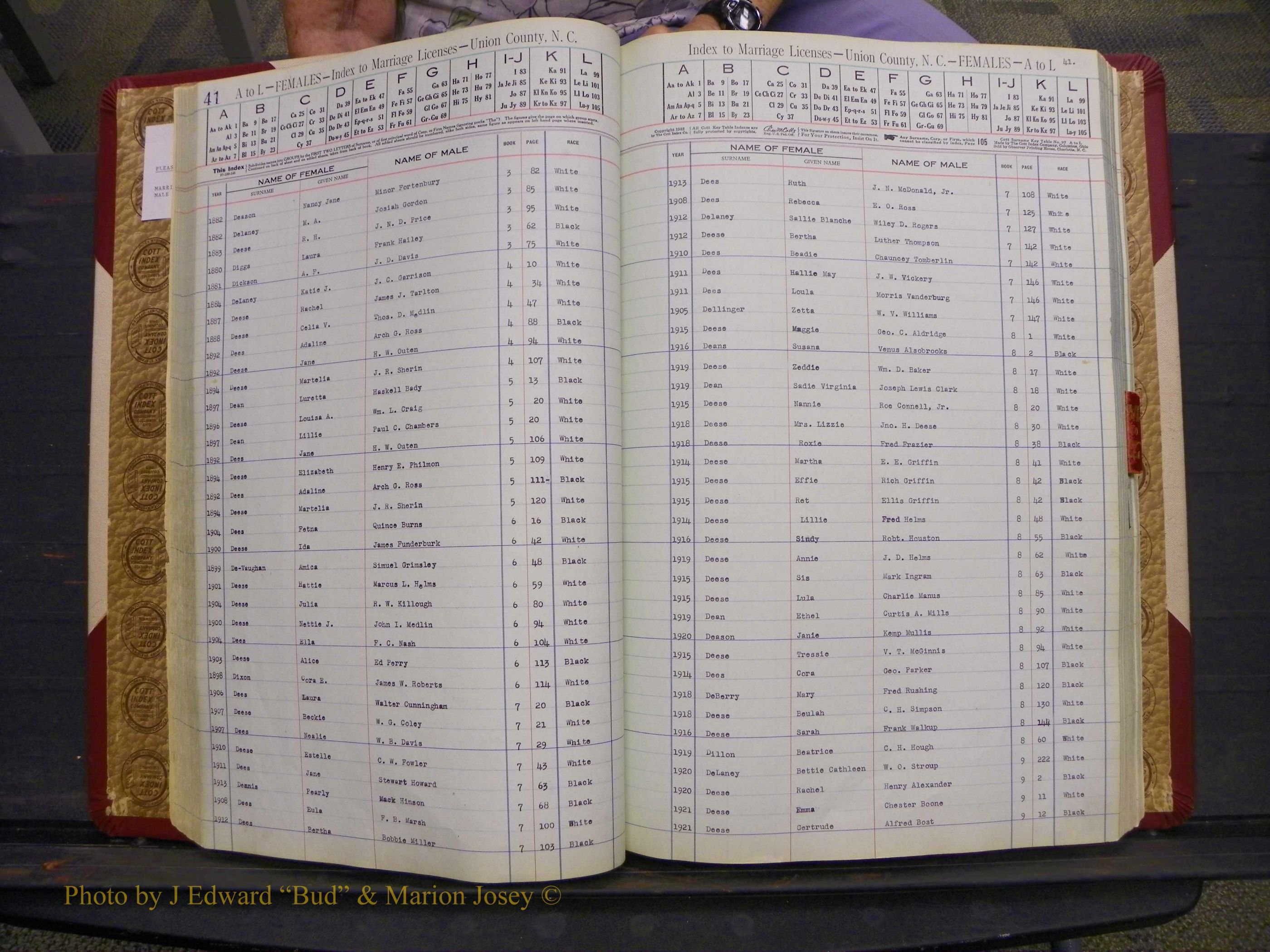 Union Co, NC Marriages Female Index, A-Z, 1842-1936 (58).JPG