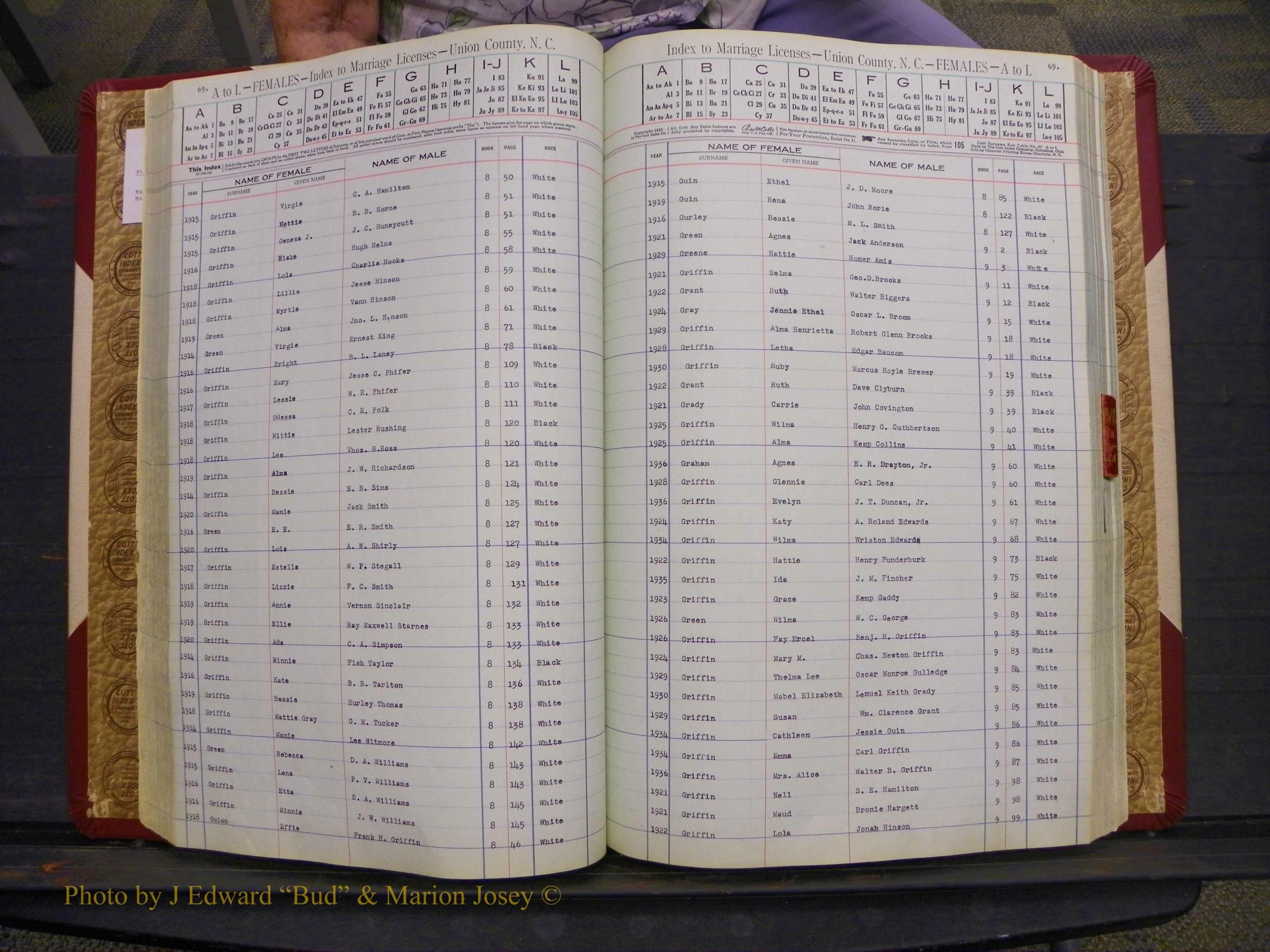 Union Co, NC Marriages Female Index, A-Z, 1842-1936 (86).JPG